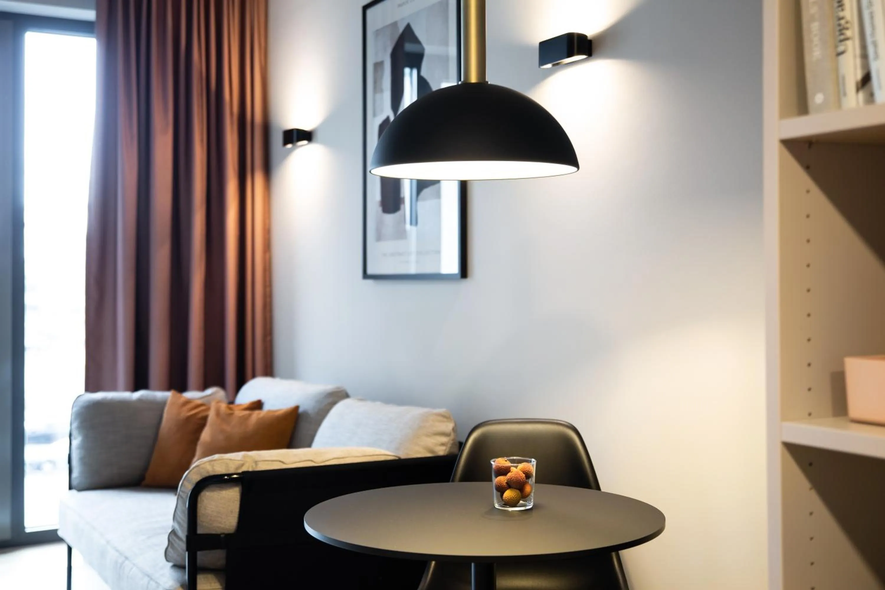 Living room in ipartment Darmstadt