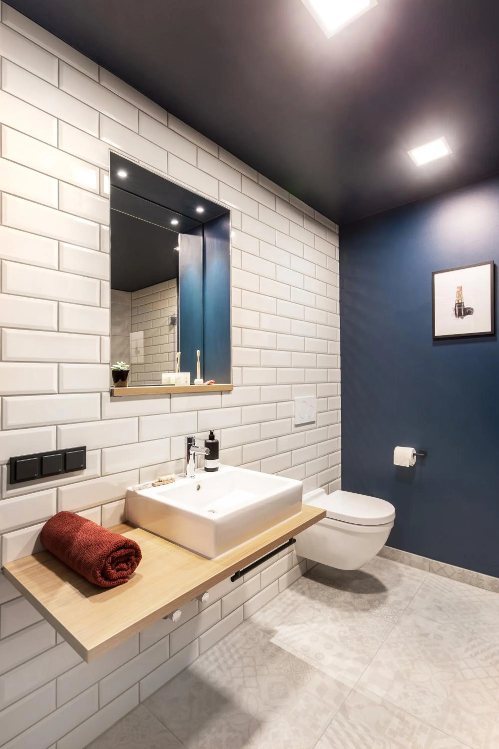 Toilet in ipartment Darmstadt