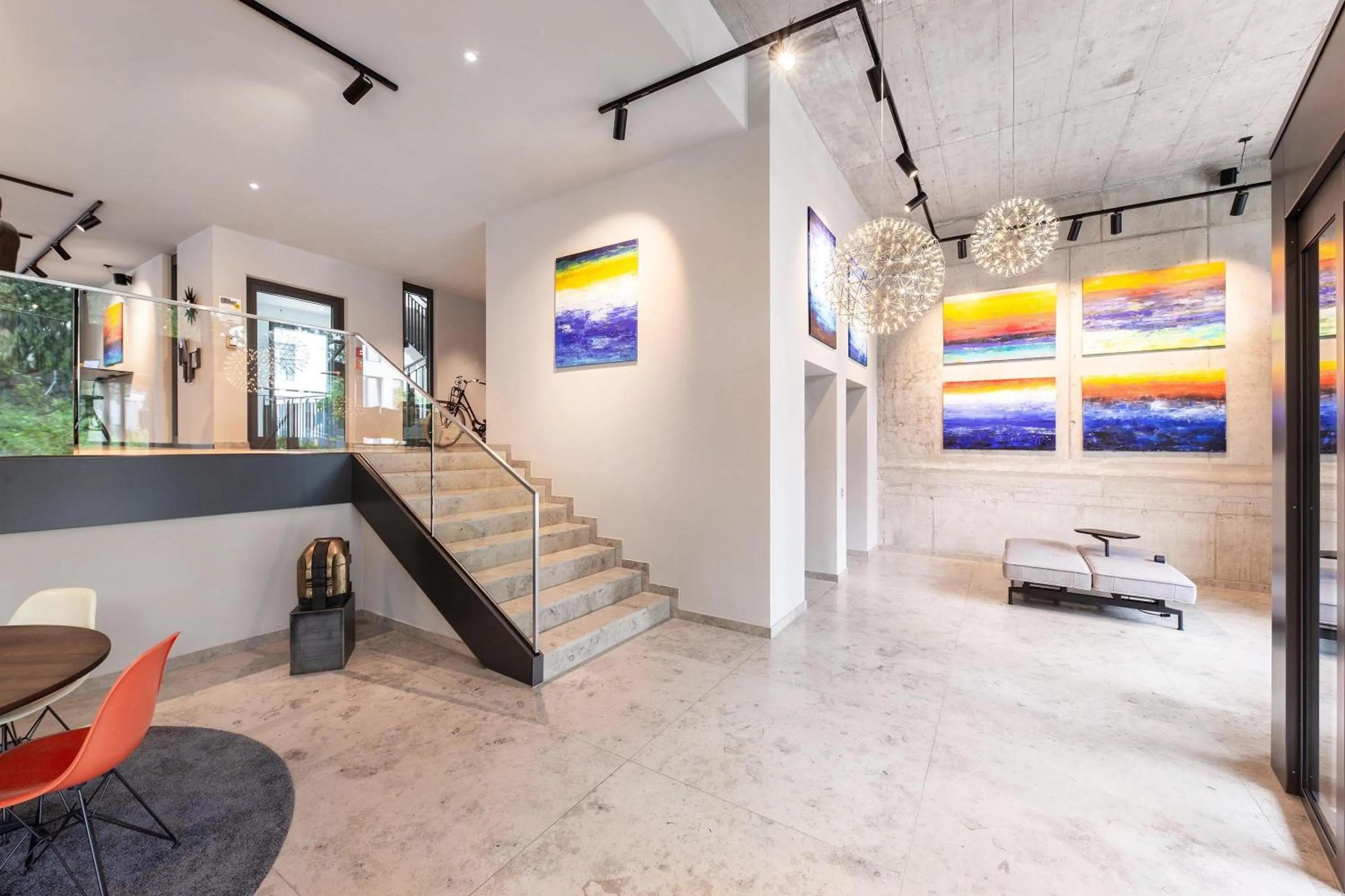 Lobby or reception in ipartment Darmstadt HOME by Best Western