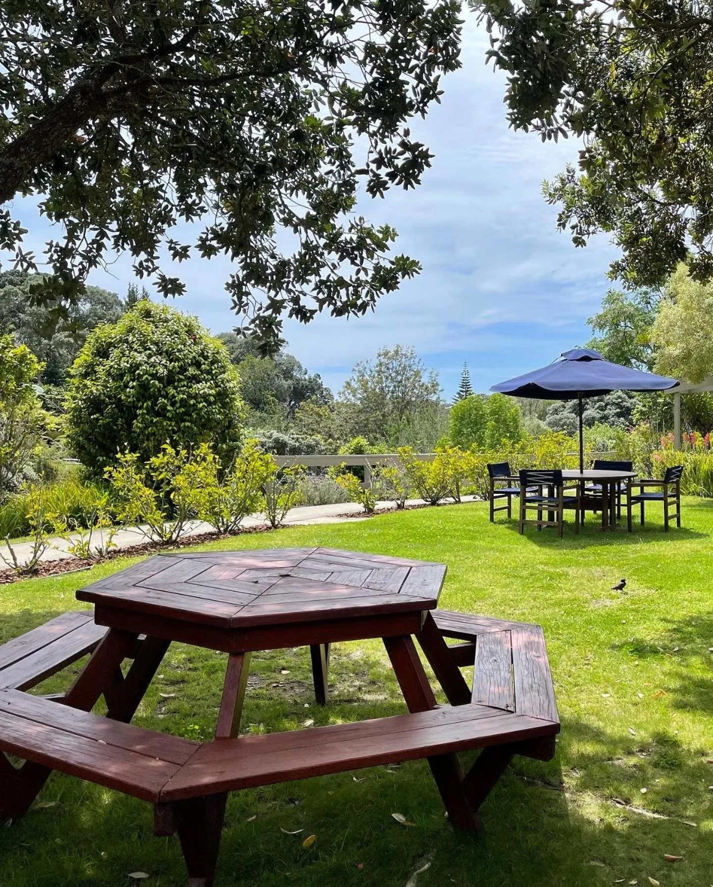Garden in Tatahi Lodge Beach Resort