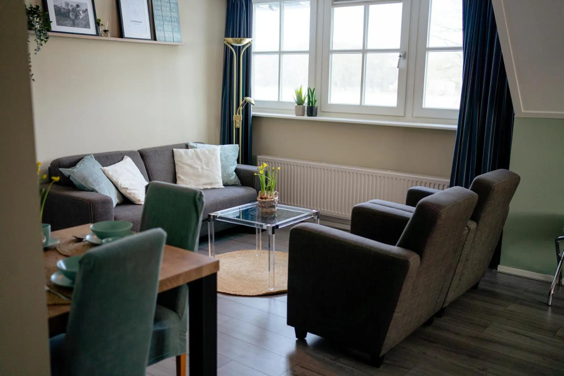 Living room in De Postelhoek B&B