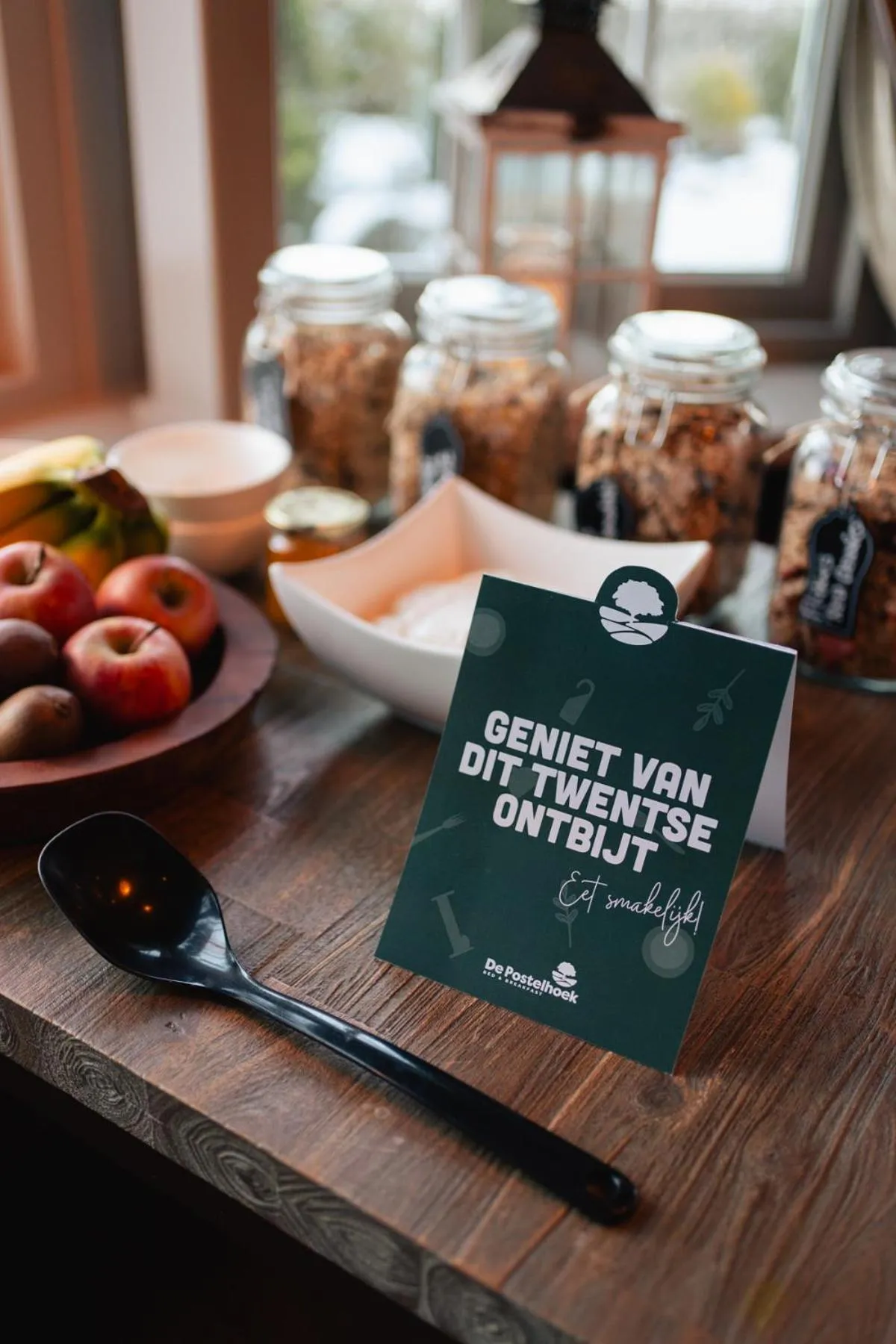 Food and drinks in De Postelhoek B&B