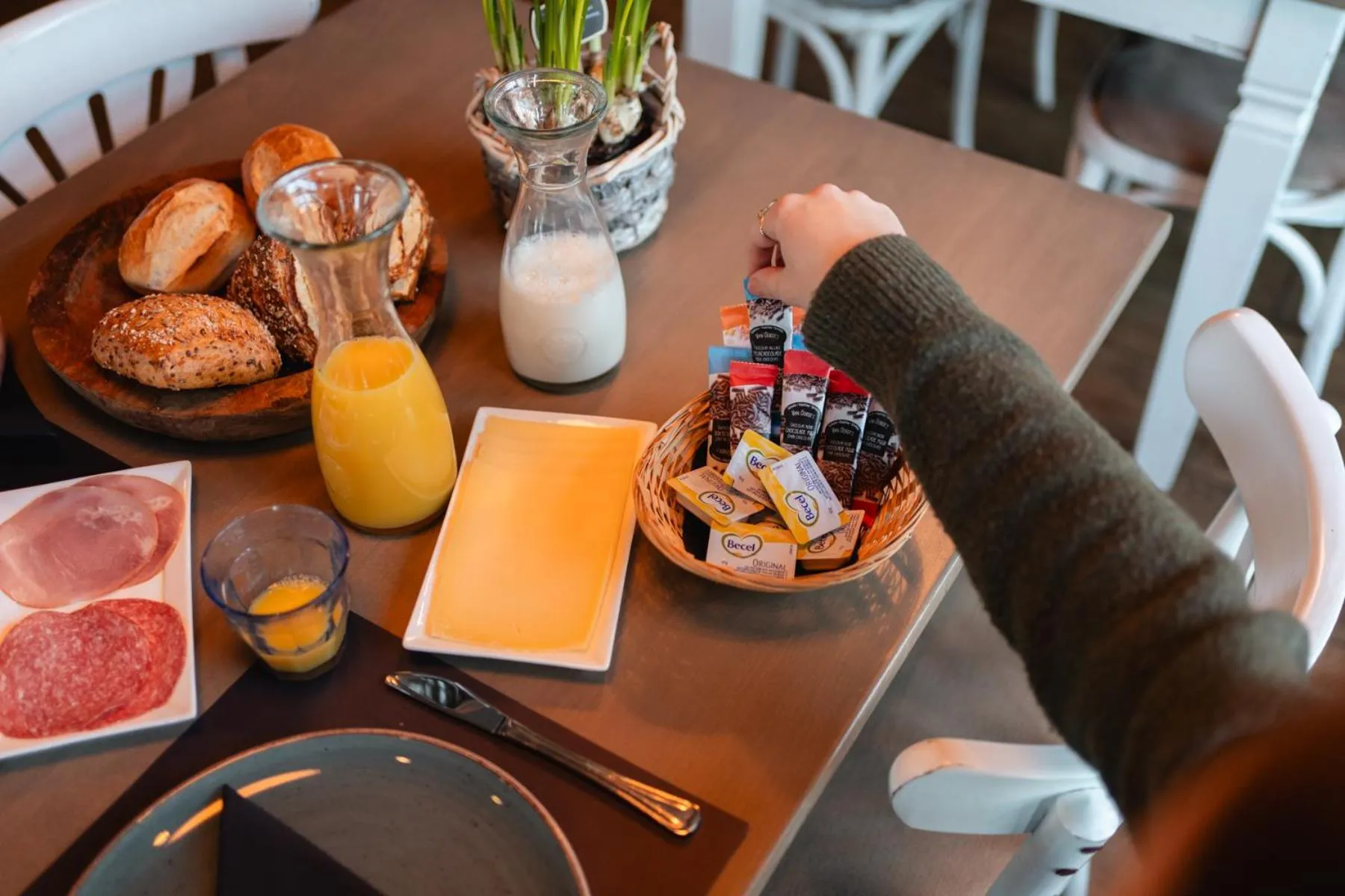 Food and drinks in De Postelhoek B&B