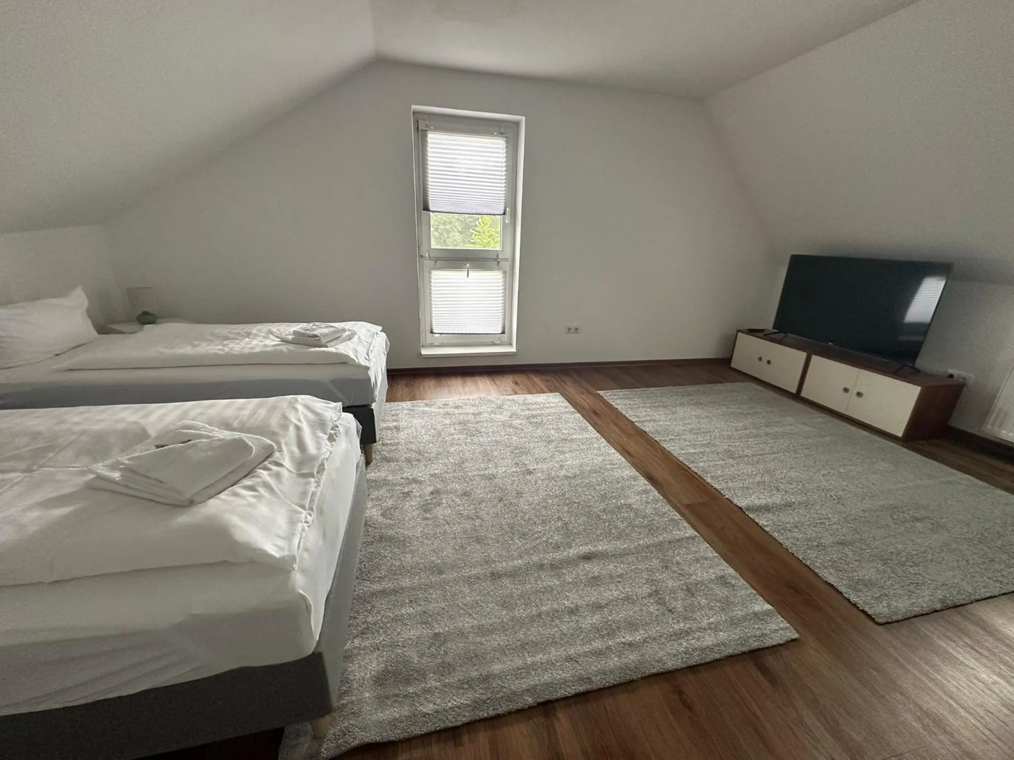 Bed in Hotel Luther Birke Wittenberg