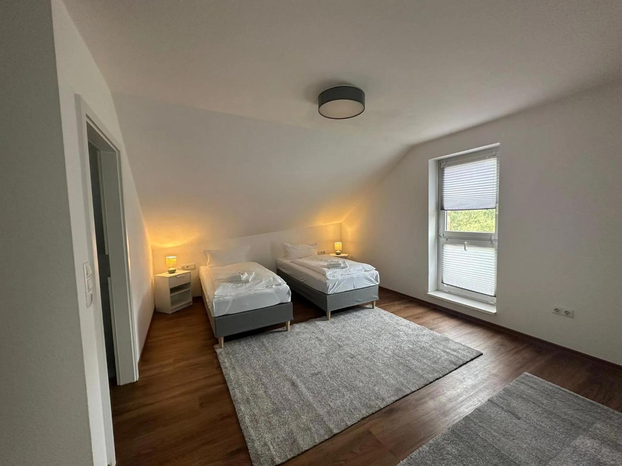 Bed in Hotel Luther Birke Wittenberg