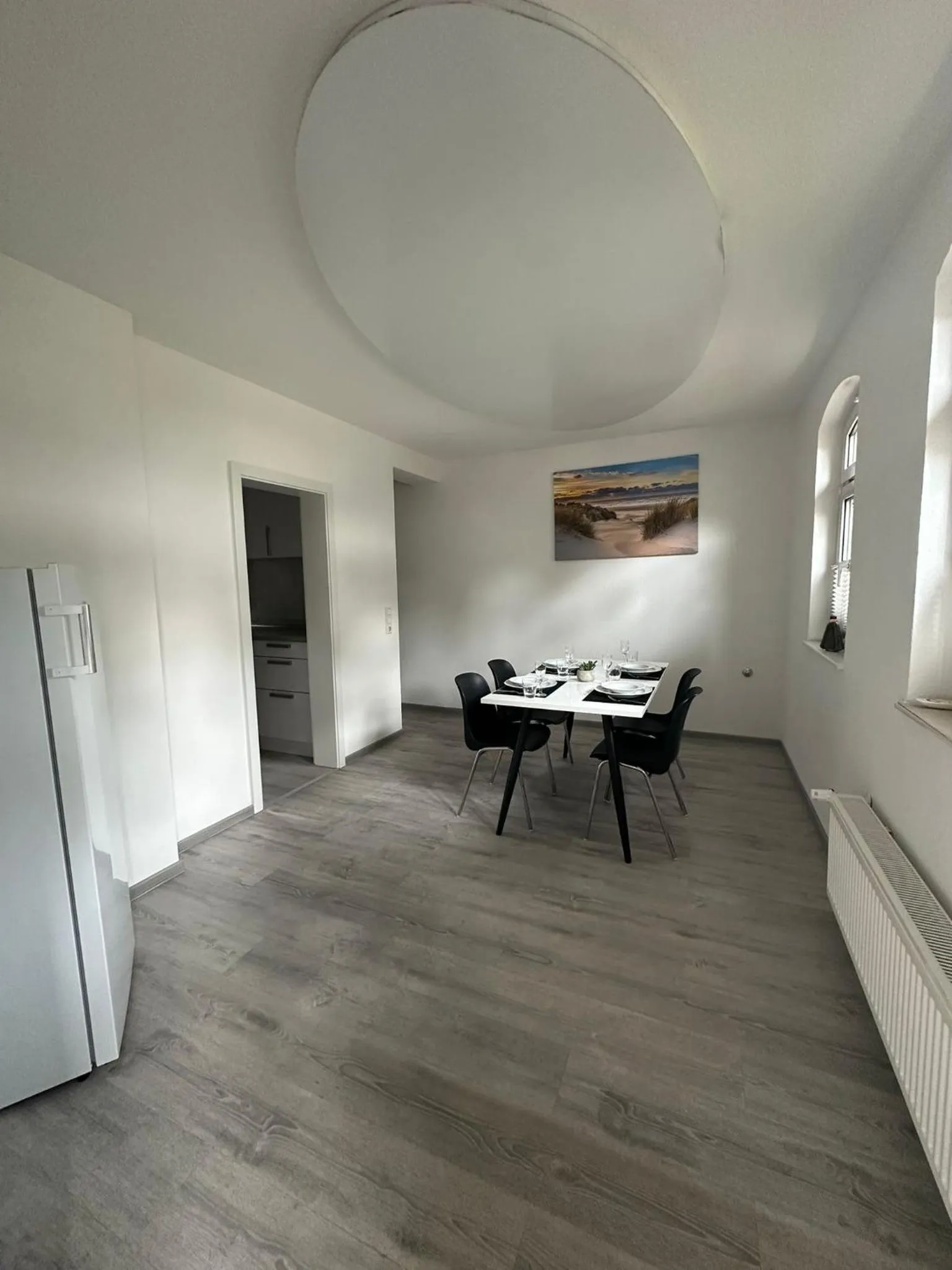 Kitchen or kitchenette in Hotel Luther Birke Wittenberg