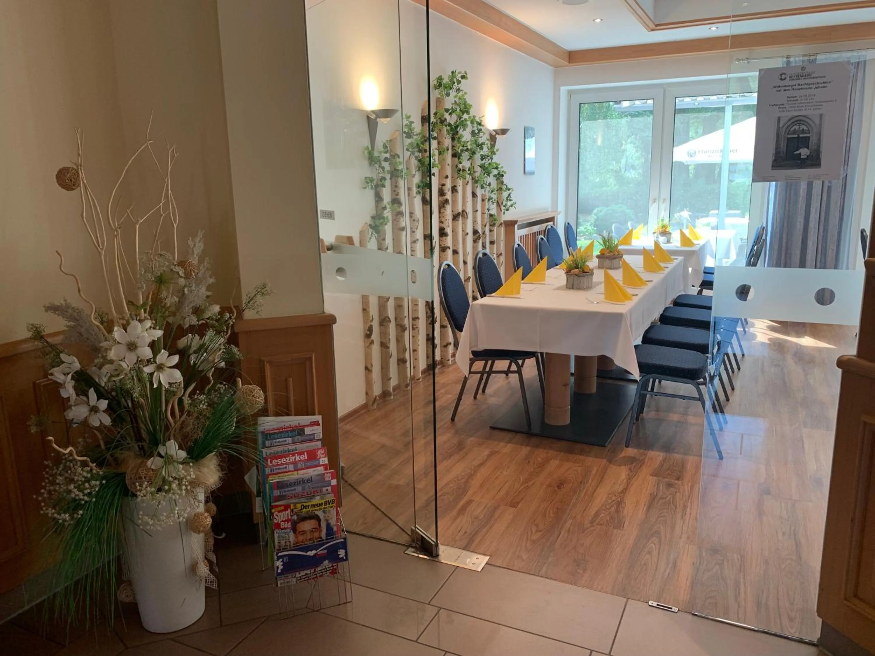 Restaurant/places to eat in Hotel Luther Birke Wittenberg