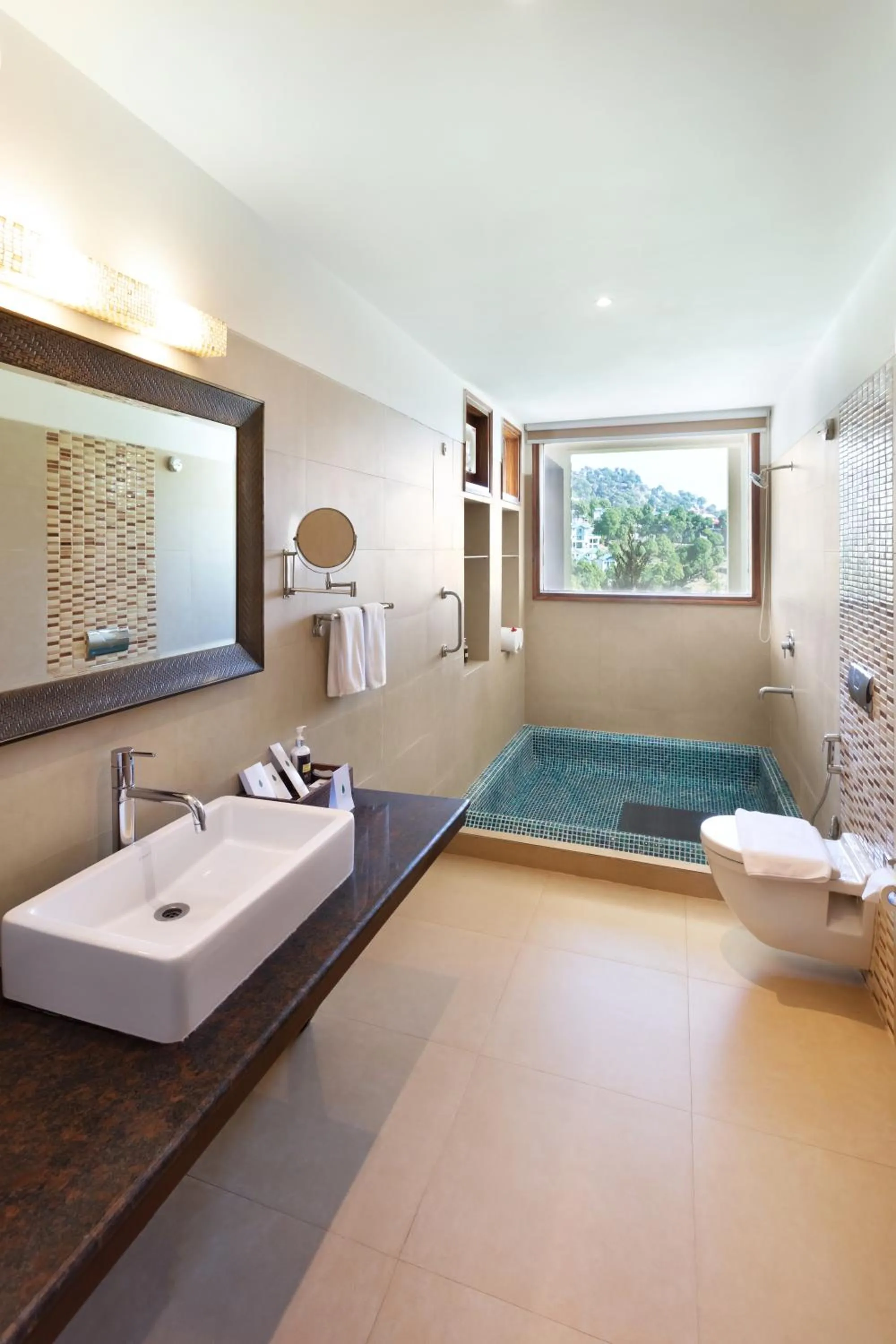 Bathroom, Bed in Suryavilas Luxury Resort & Spa