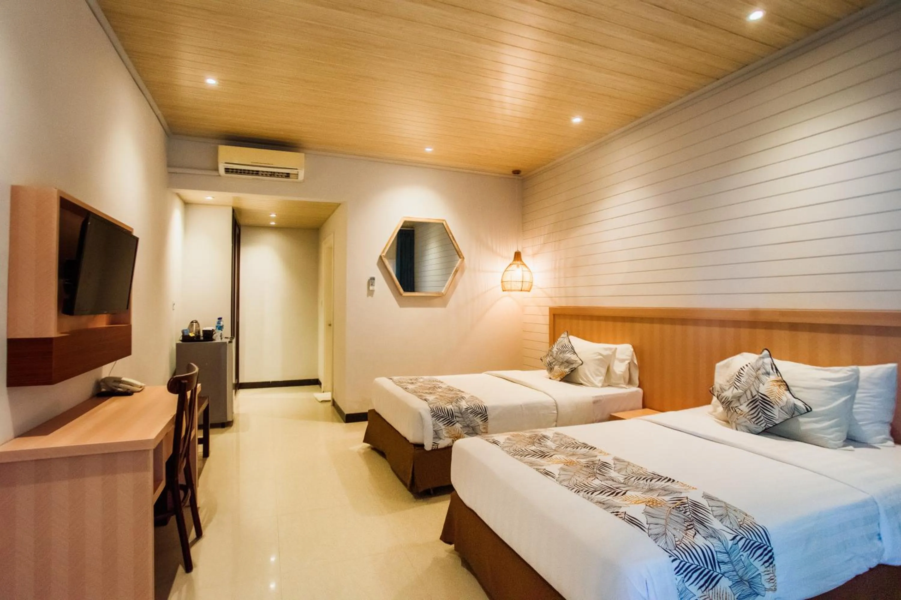 Bed in Sylvia Hotel & Resort Komodo