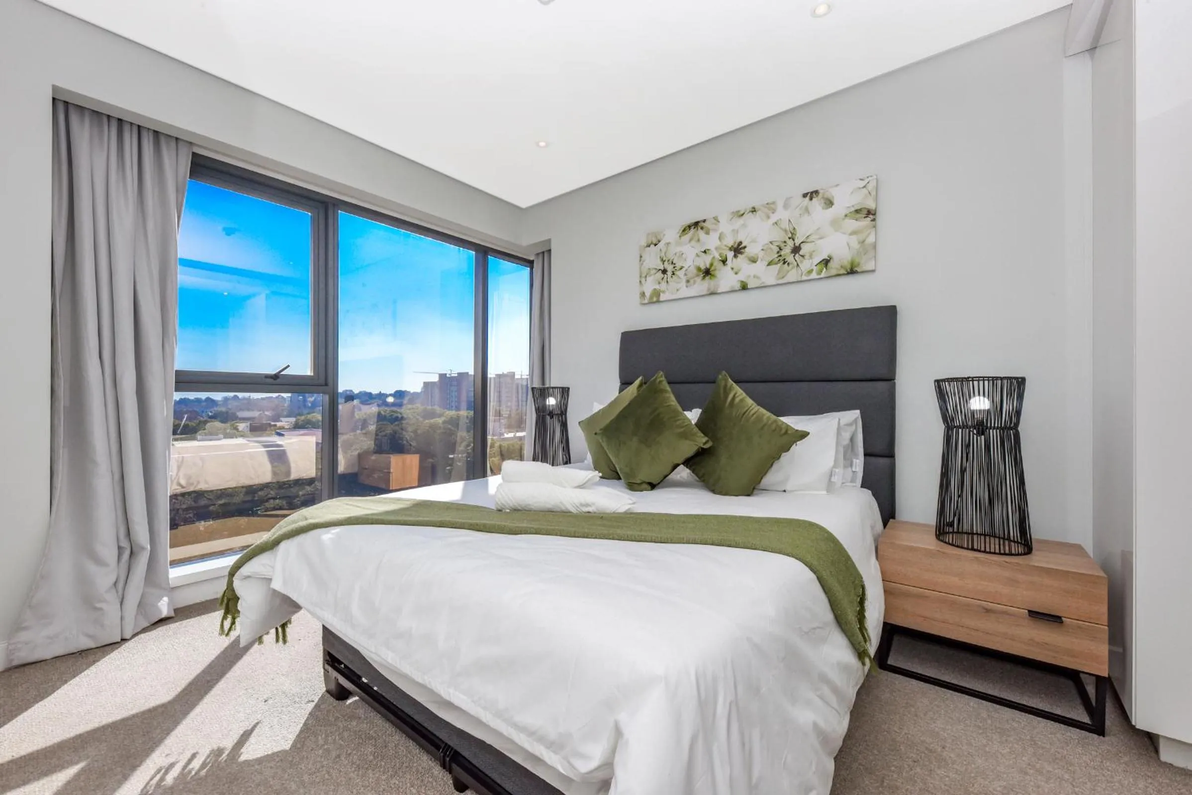 Bedroom, Bed in The Park Central Residence - WITH GENERATOR