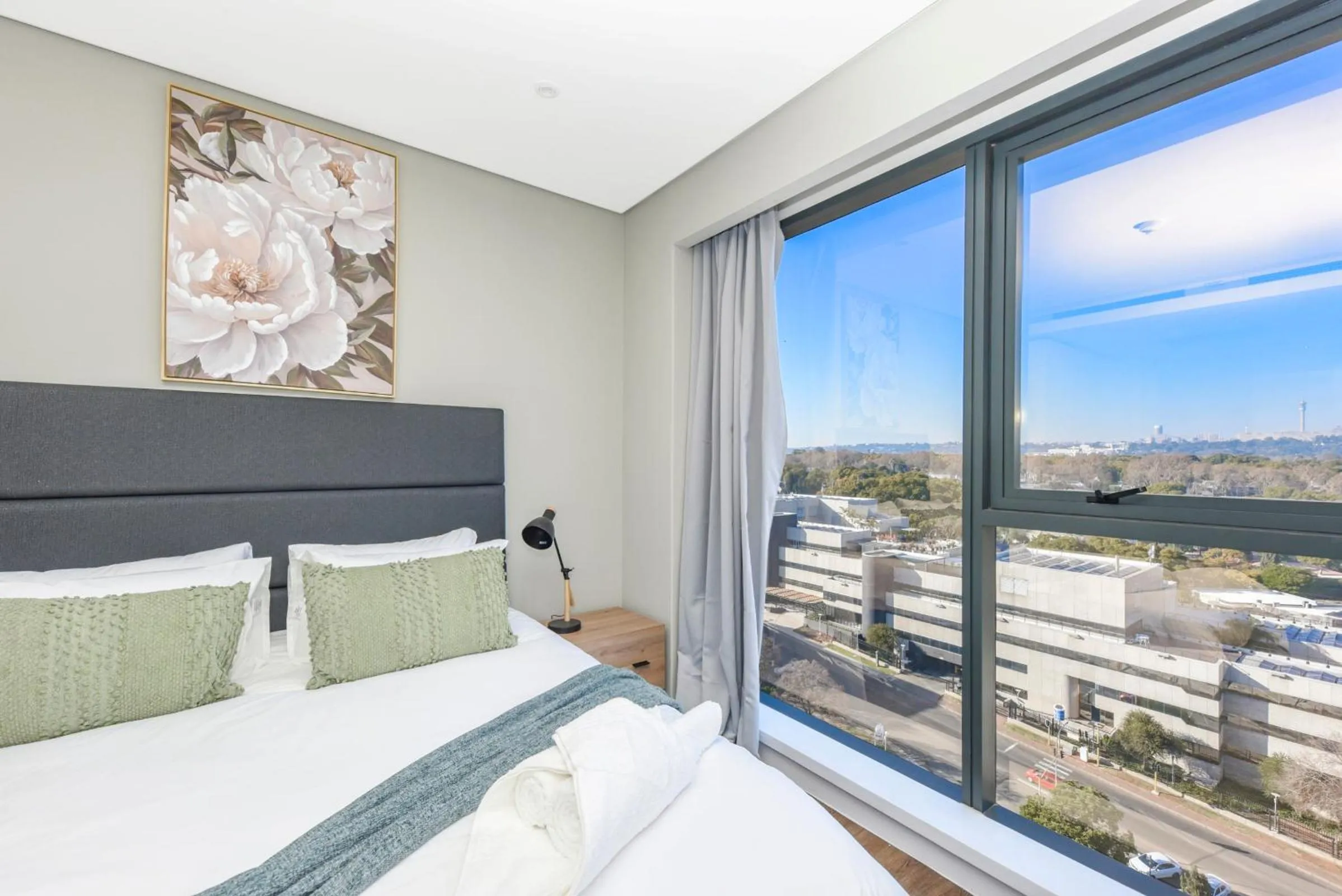 View (from property/room), Bed in The Park Central Residence - WITH GENERATOR