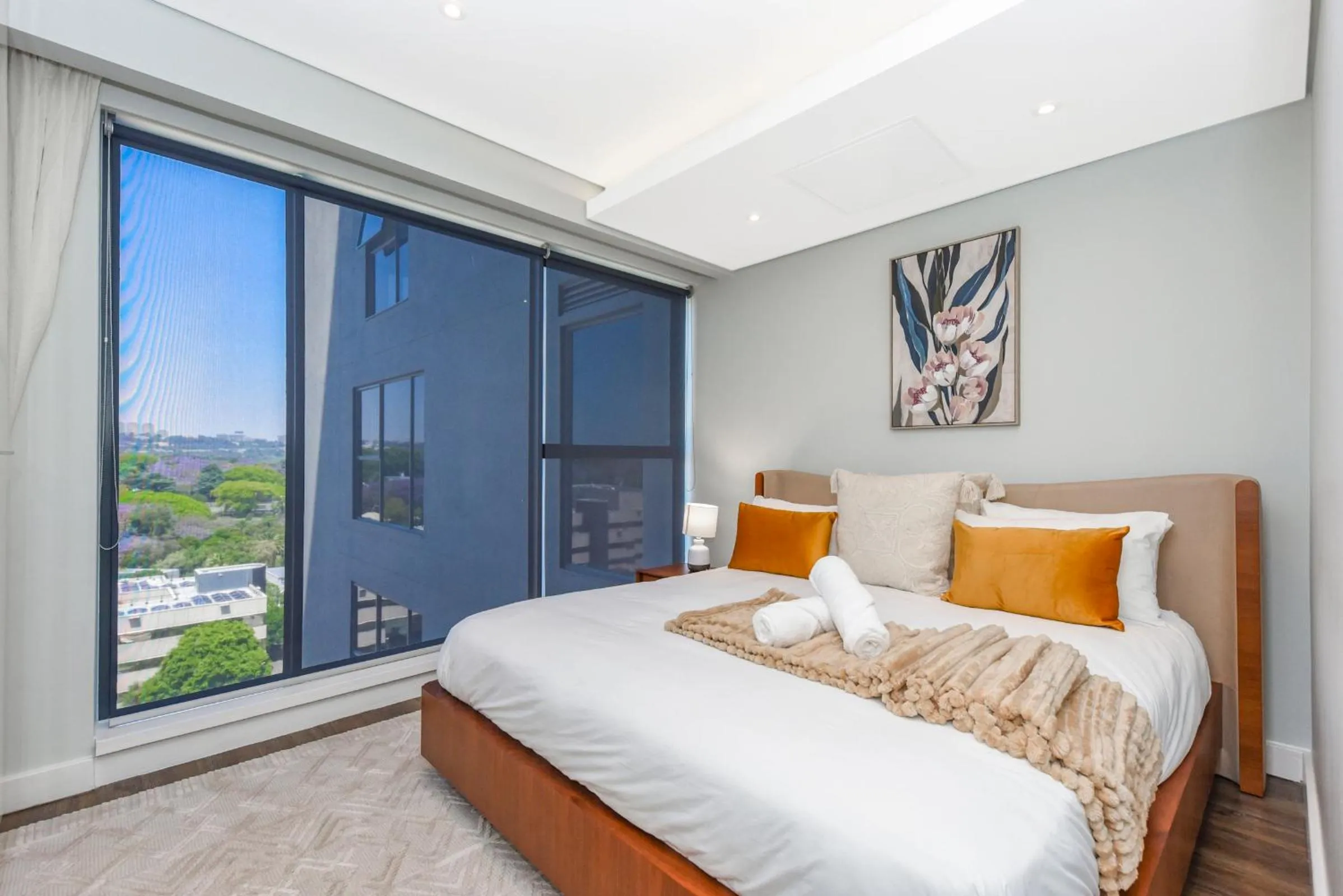 Bedroom, Bed in The Park Central Residence - WITH GENERATOR