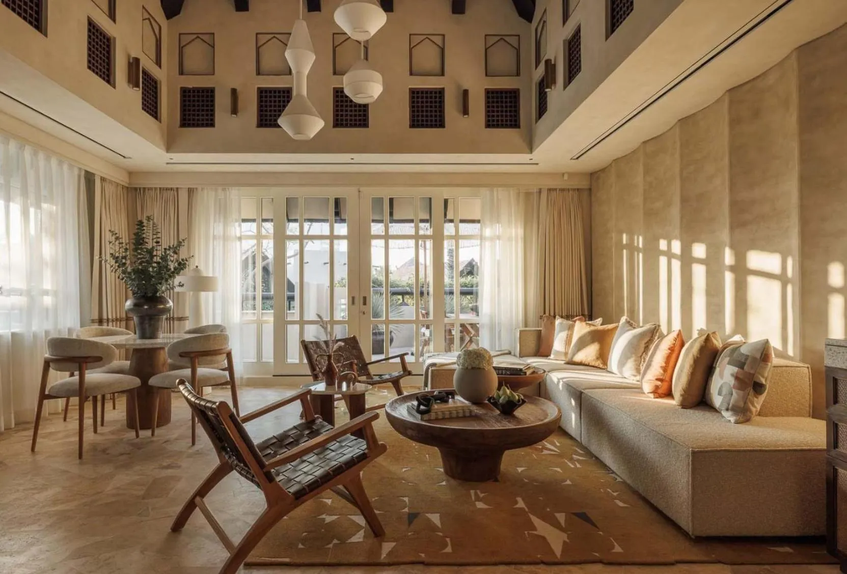 Living room in Jumeirah Beach Hotel Dubai