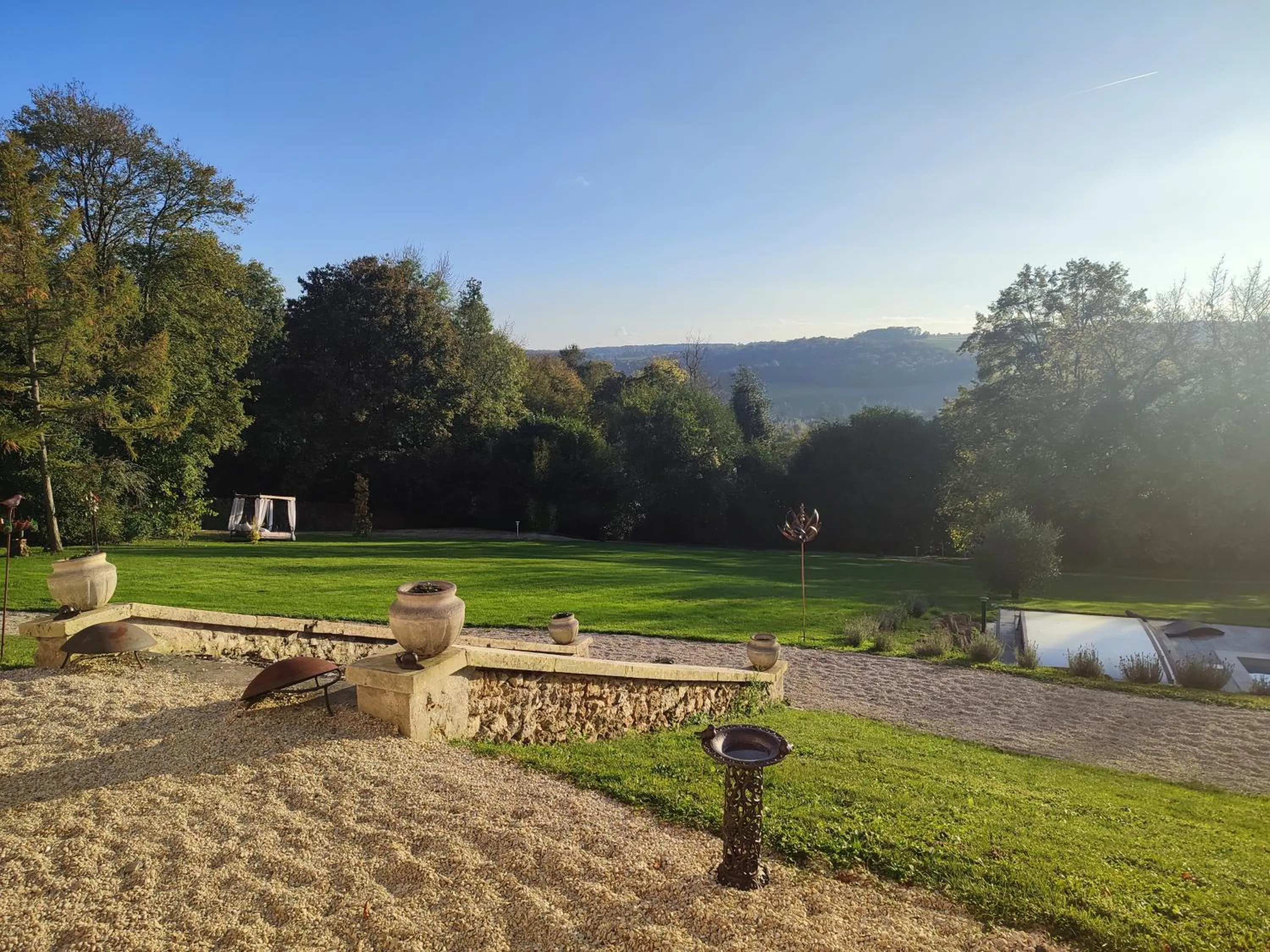 Garden in Demeure de la Garenne