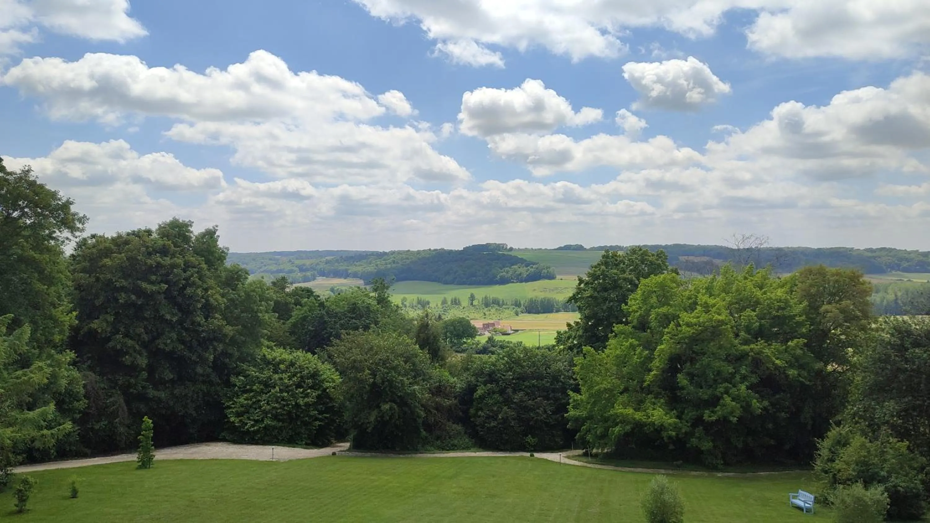 View (from property/room) in Demeure de la Garenne