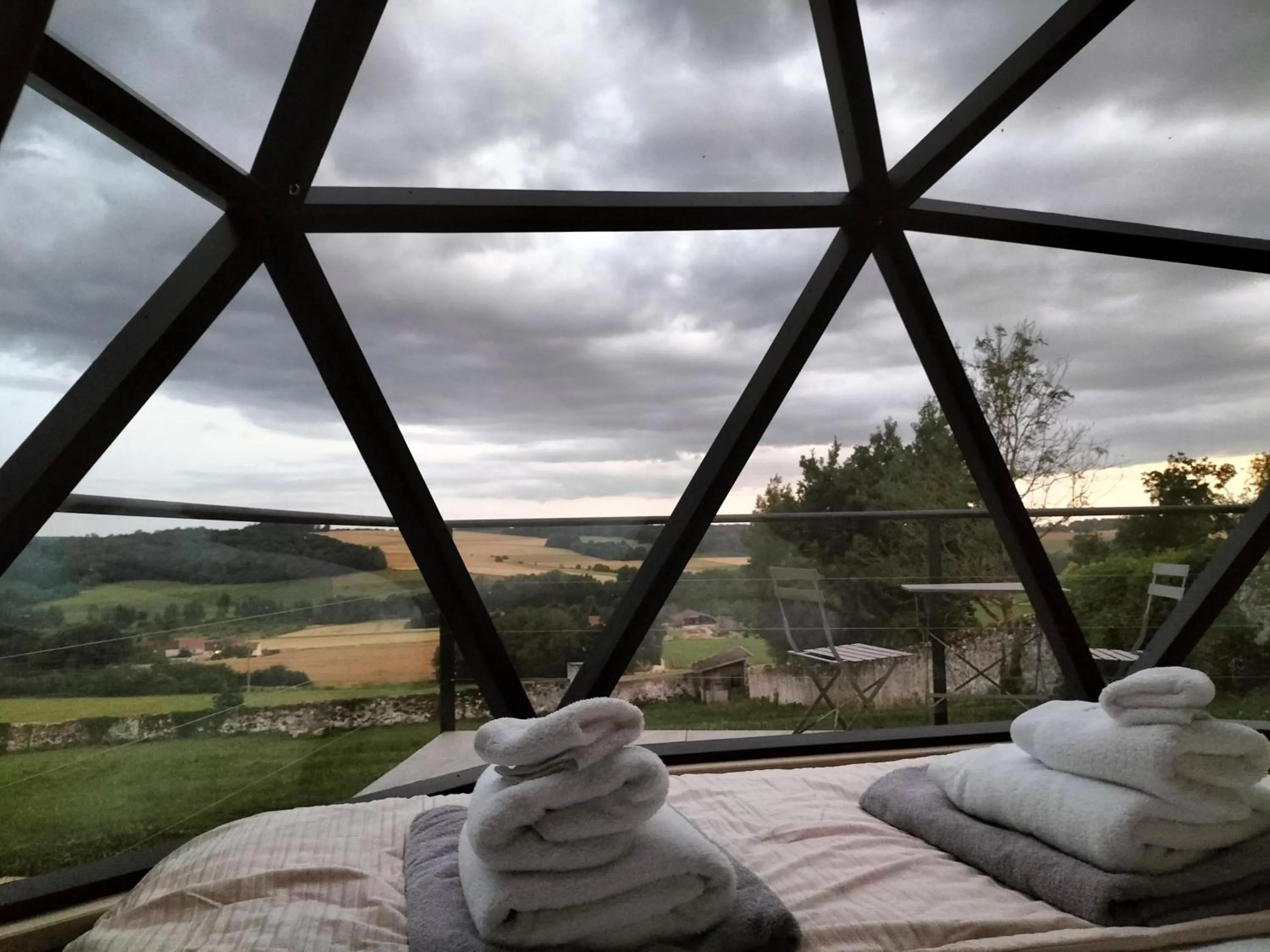 Garden view in Demeure de la Garenne
