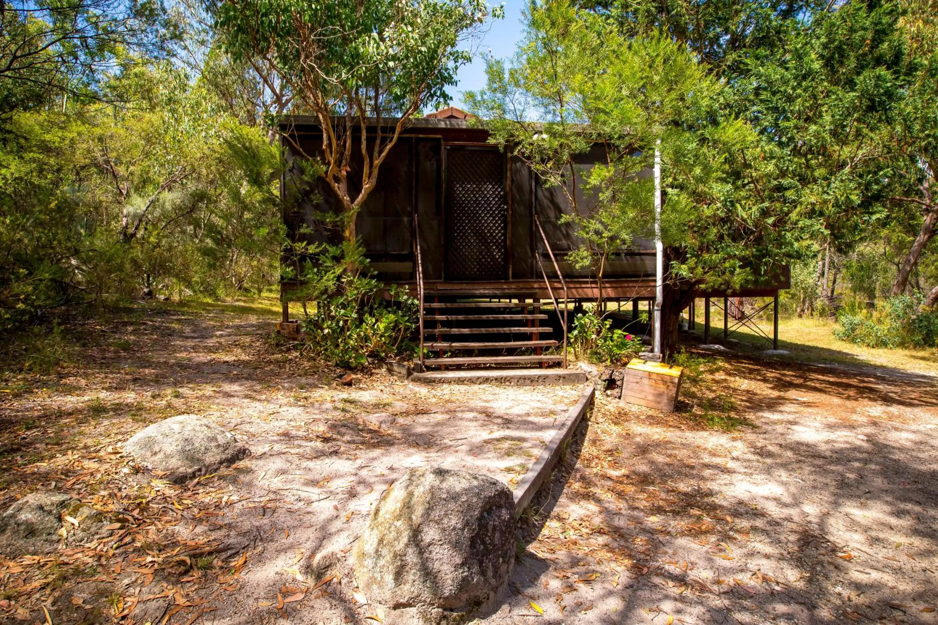 Patio in Granite Belt Retreat and Brewery