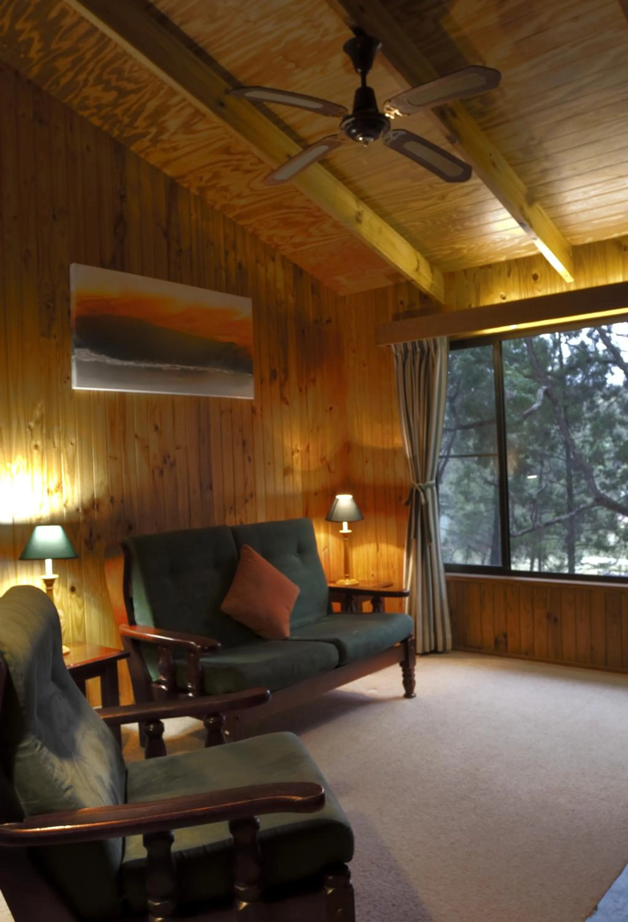 Living room in Granite Belt Retreat and Brewery