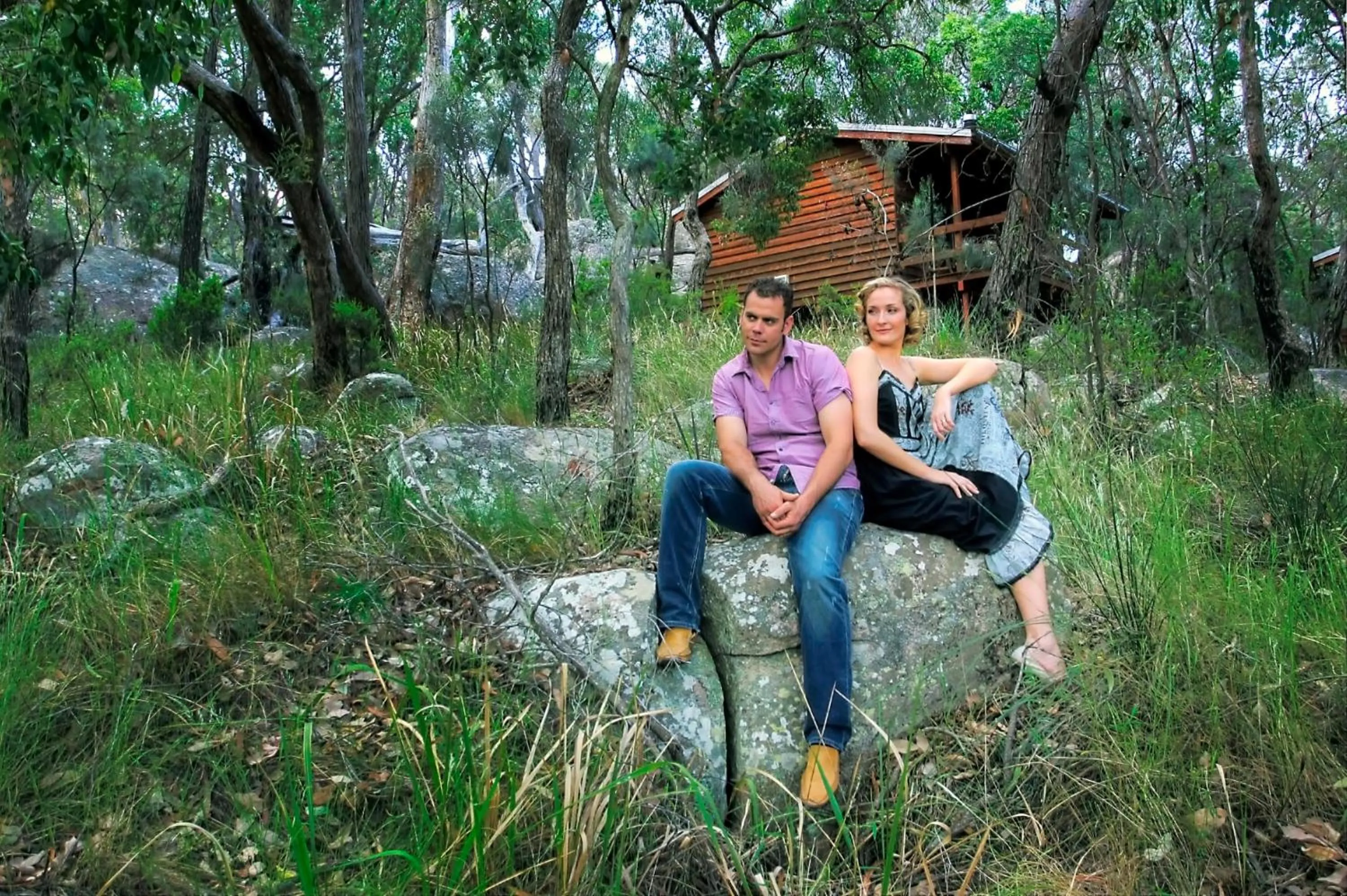 People in Granite Belt Retreat and Brewery