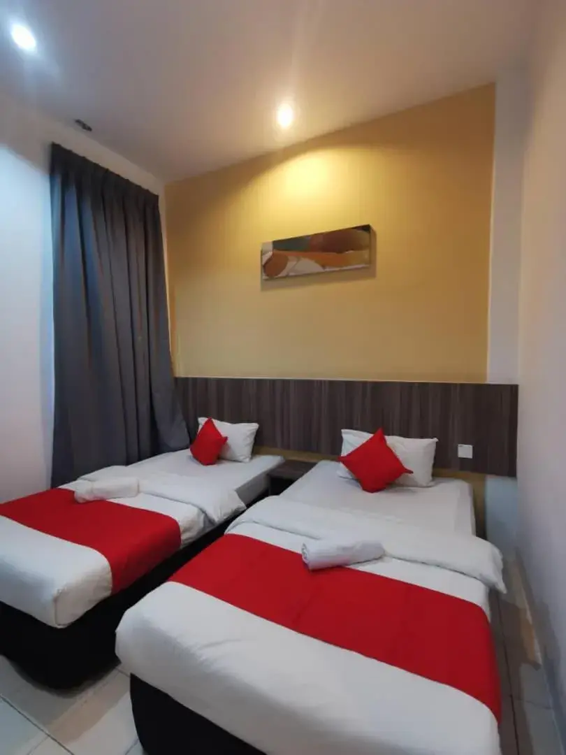 Deluxe Twin Room in Hotel Ideal Senawang Deluxe Twin Room in Hotel Ideal Senawang