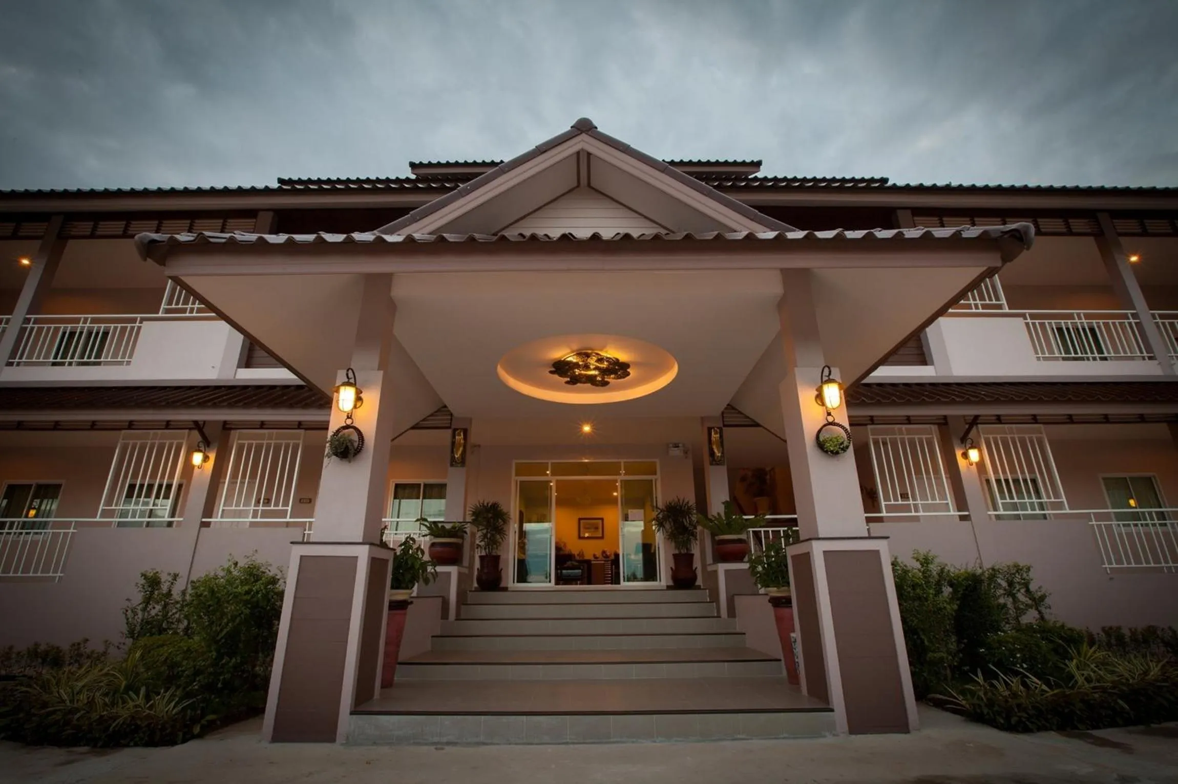 Property building in Chiangkham Grand Villa - SHA Certified