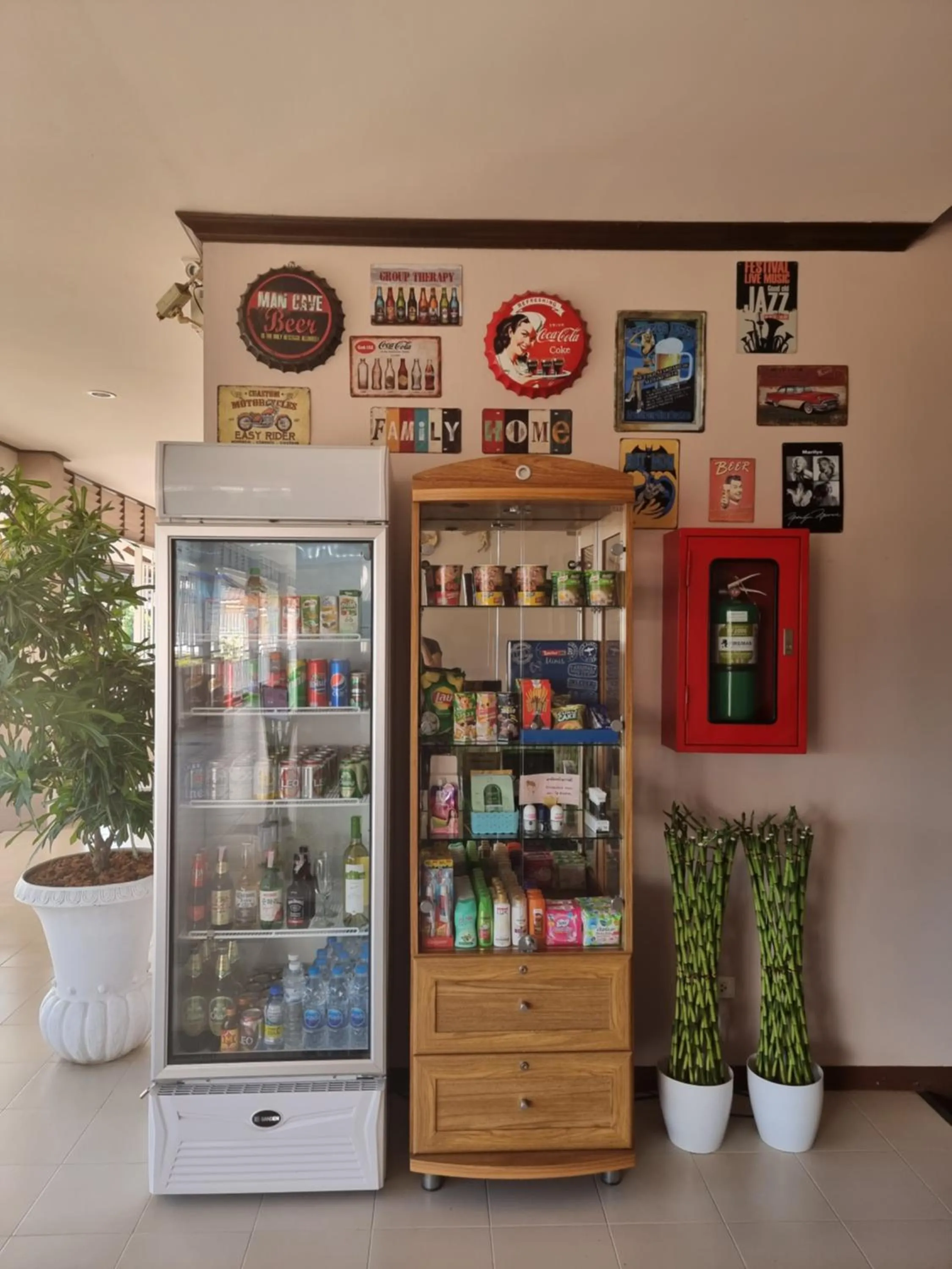 On-site shops in Chiangkham Grand Villa - SHA Certified