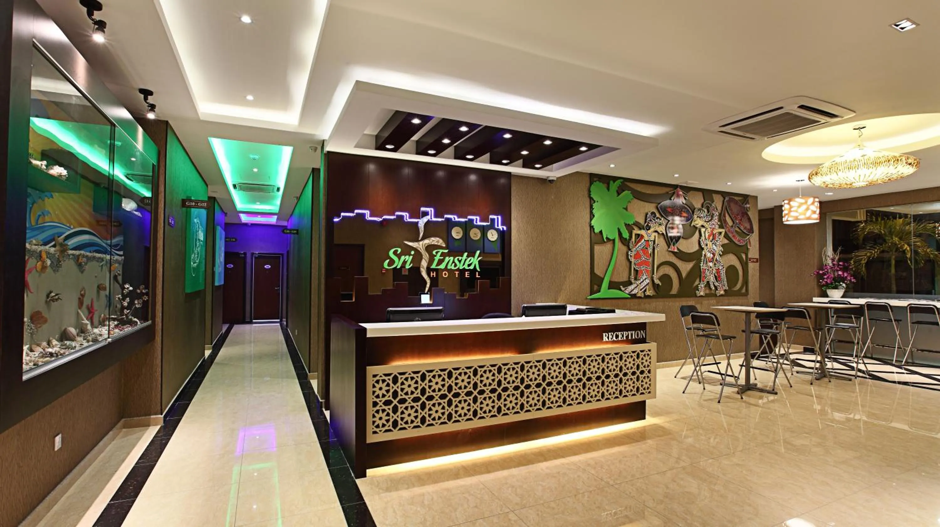 Lobby or reception in Sri Enstek Hotel KLIA, KLIA 2 & F1