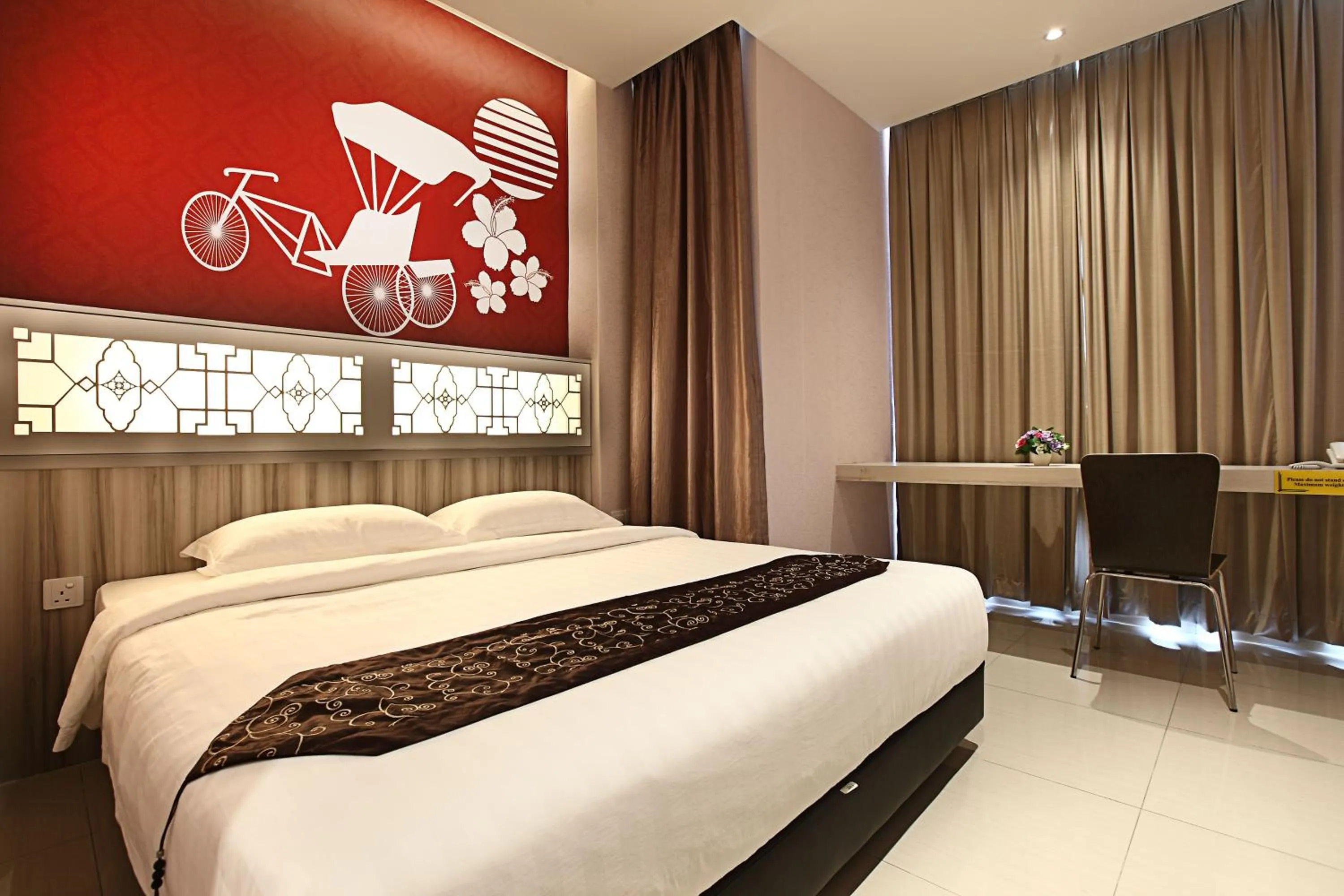 Bed in Sri Enstek Hotel KLIA, KLIA 2 & F1