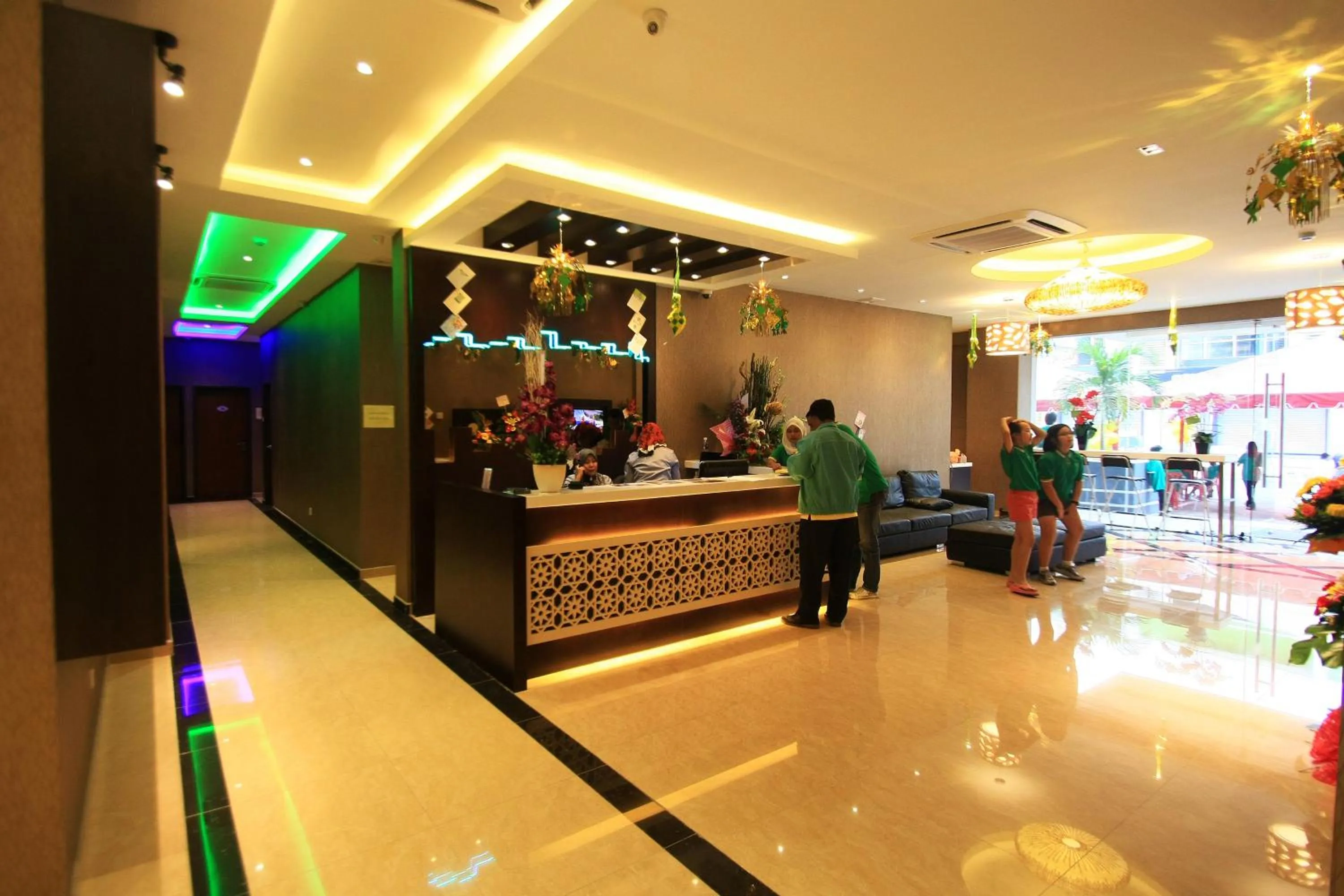 Lobby or reception in Sri Enstek Hotel KLIA, KLIA 2 & F1