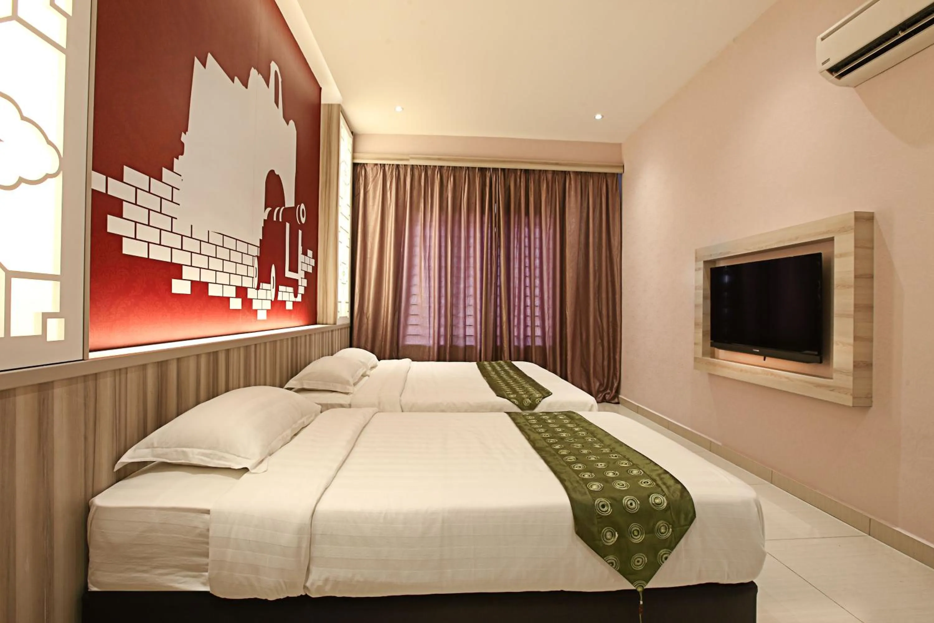 Bed in Sri Enstek Hotel KLIA, KLIA 2 & F1