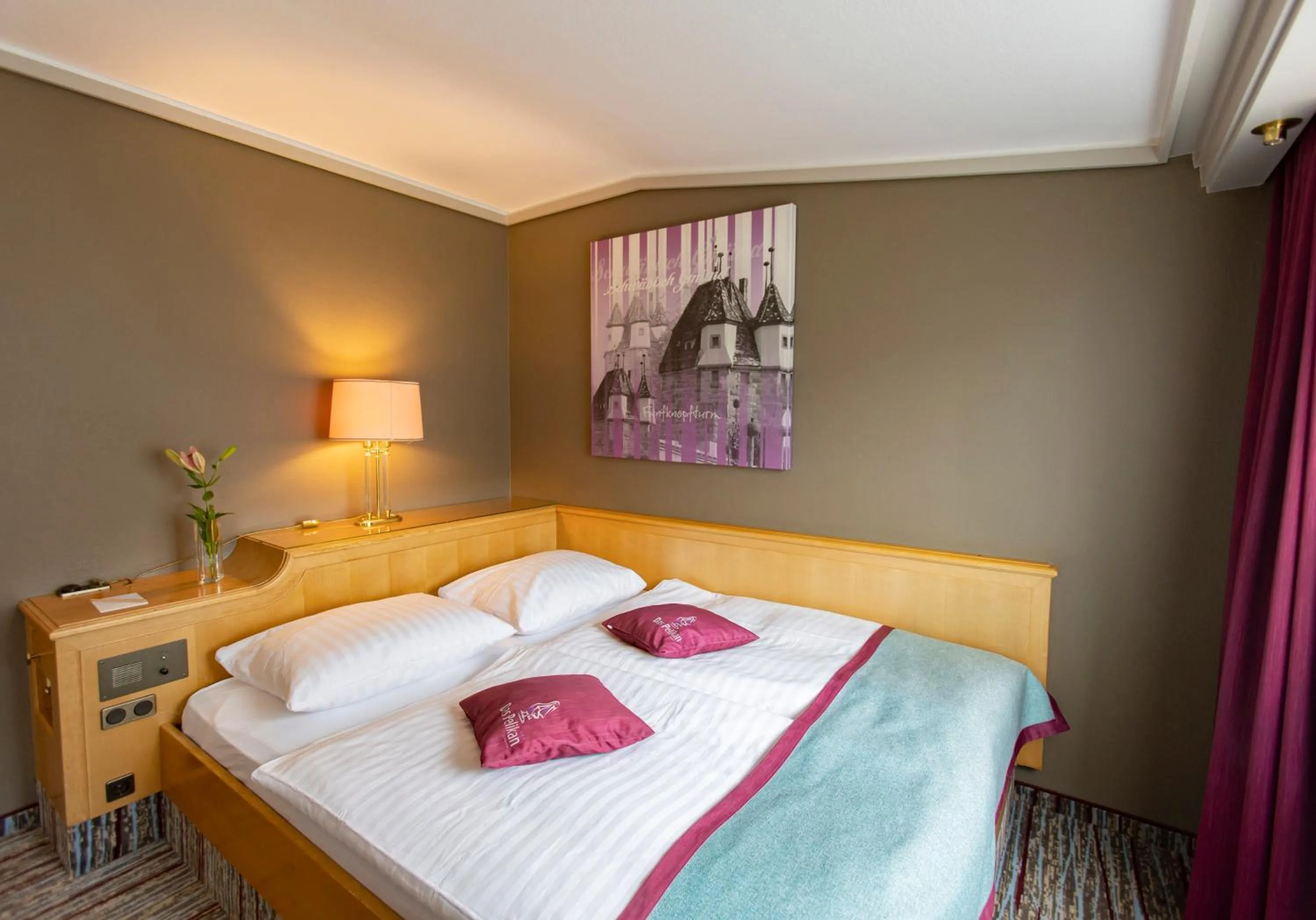 Photo of the whole room, Bed in Hotel Pelikan