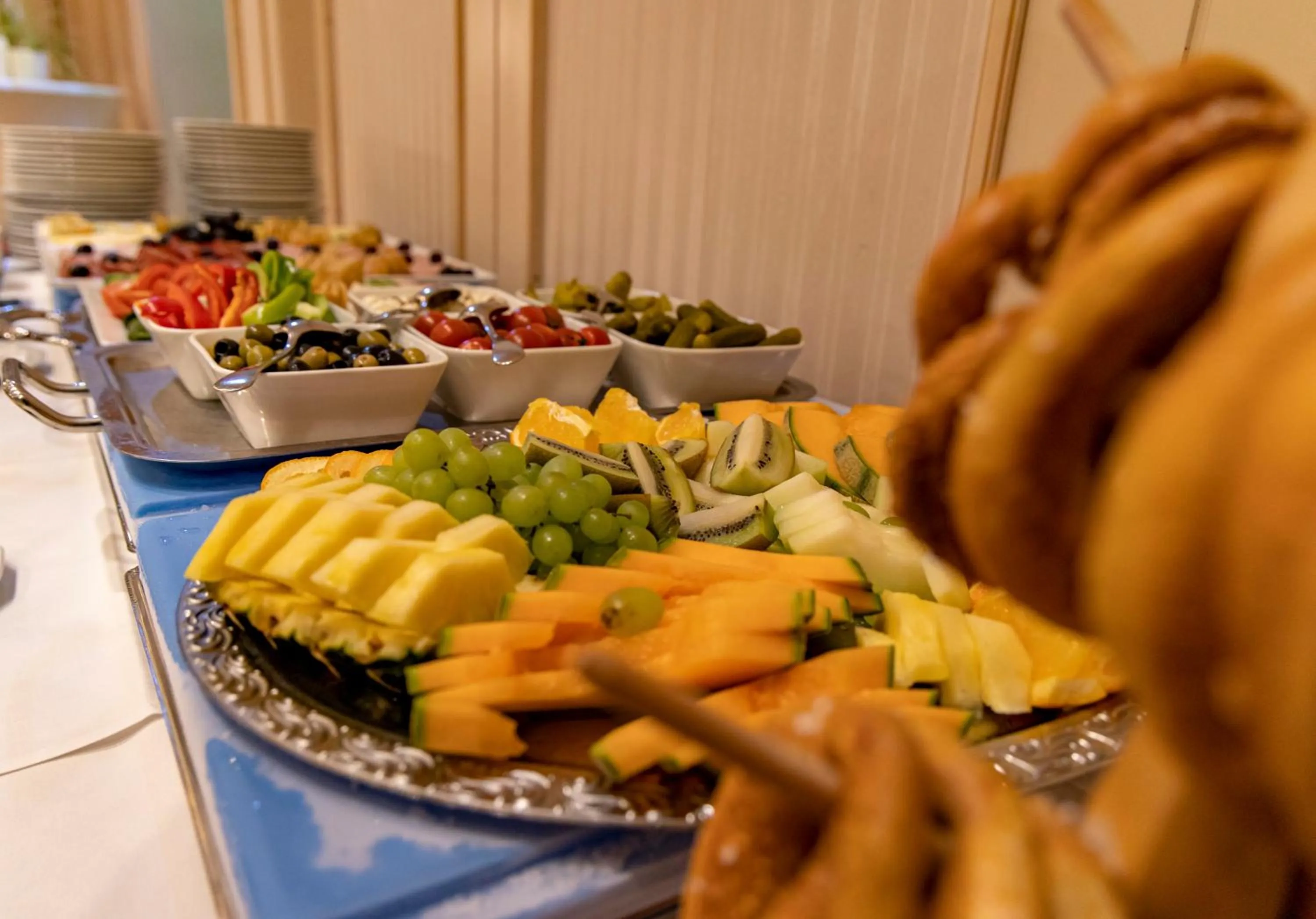 Buffet breakfast in Hotel Pelikan