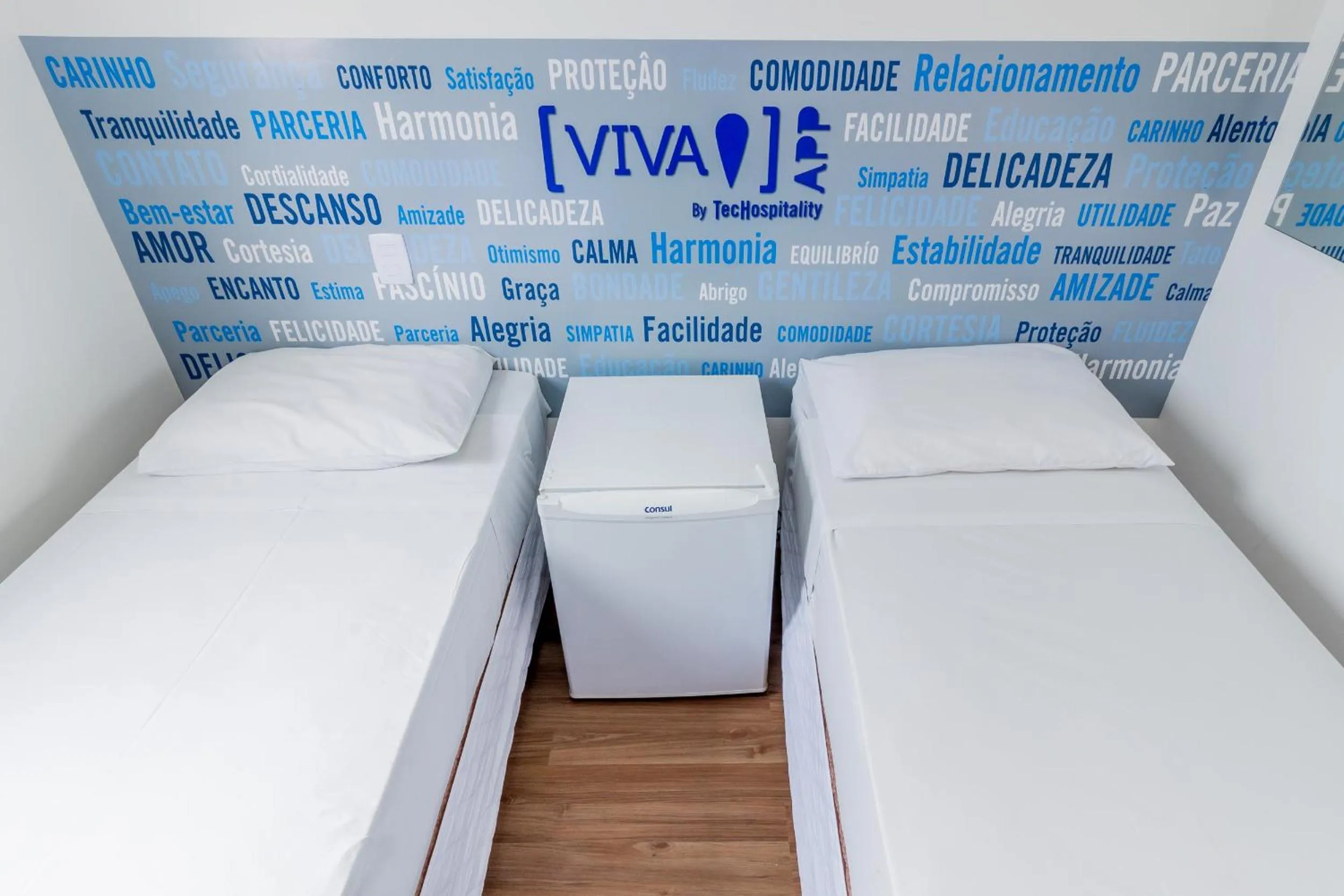 Bed in Blue Ocean Suites - Aeroporto Congonhas