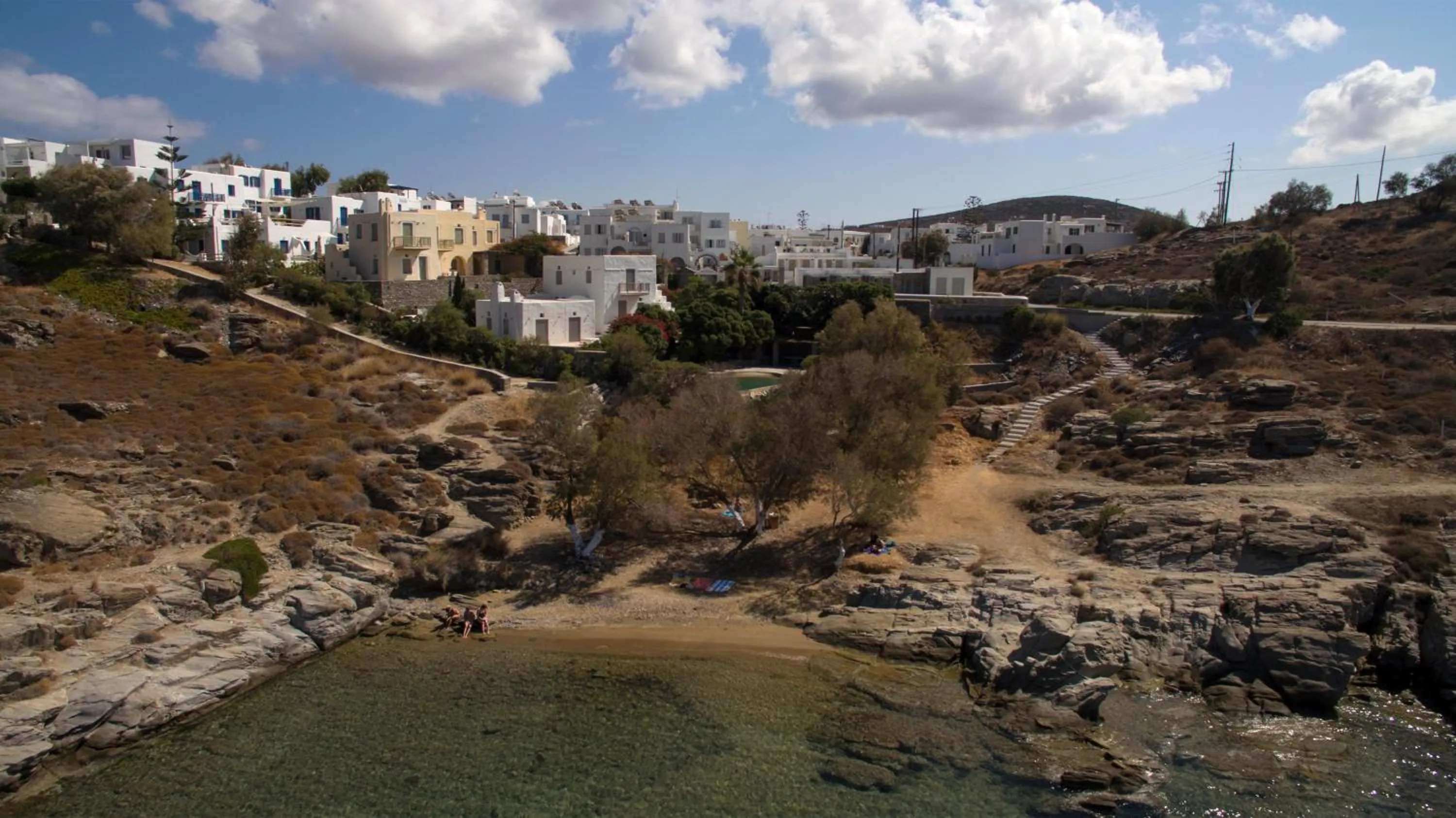 Beach in Parian Lithos Residence