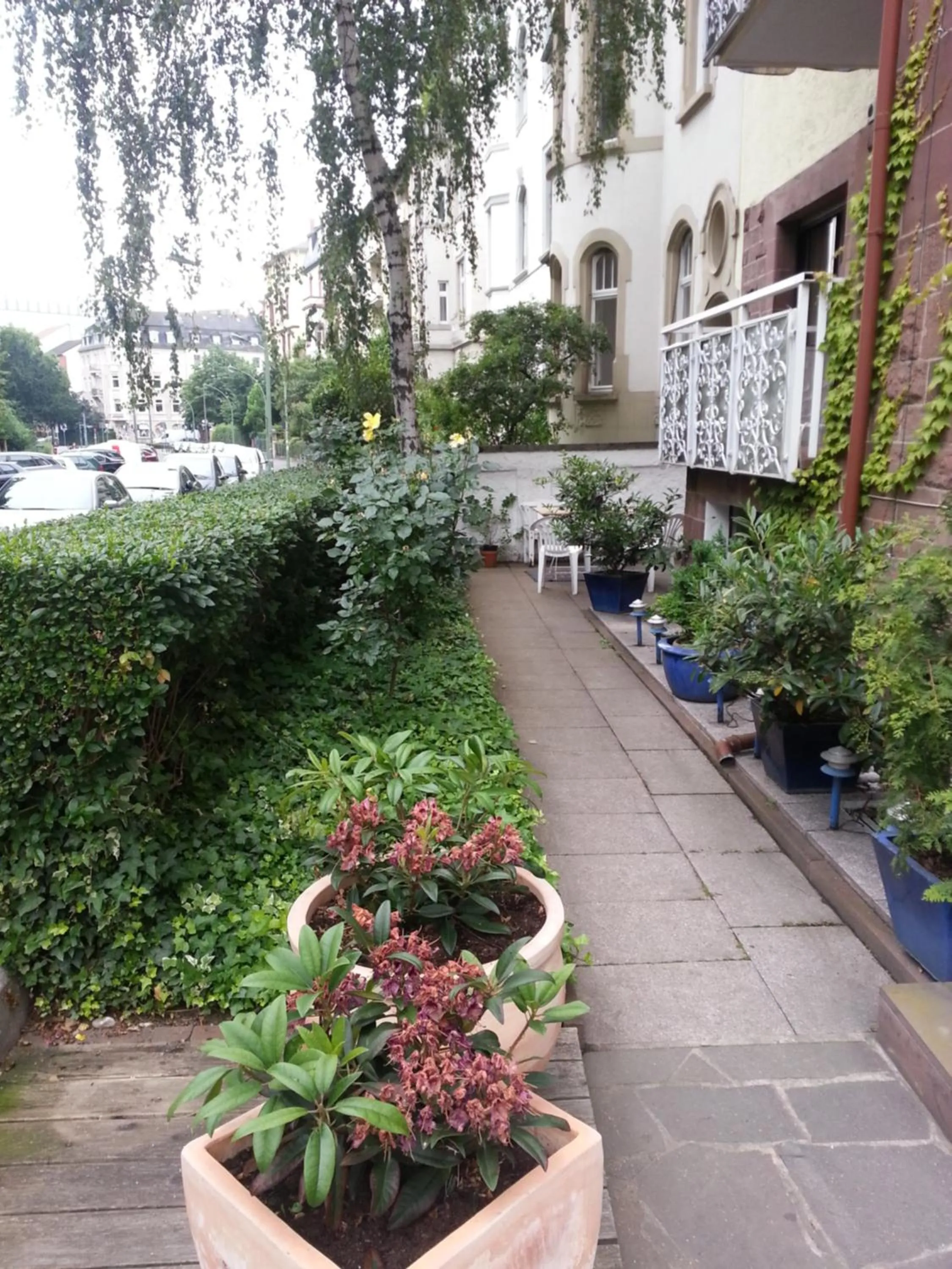 Balcony/Terrace in Hotelgarni Frankfurt