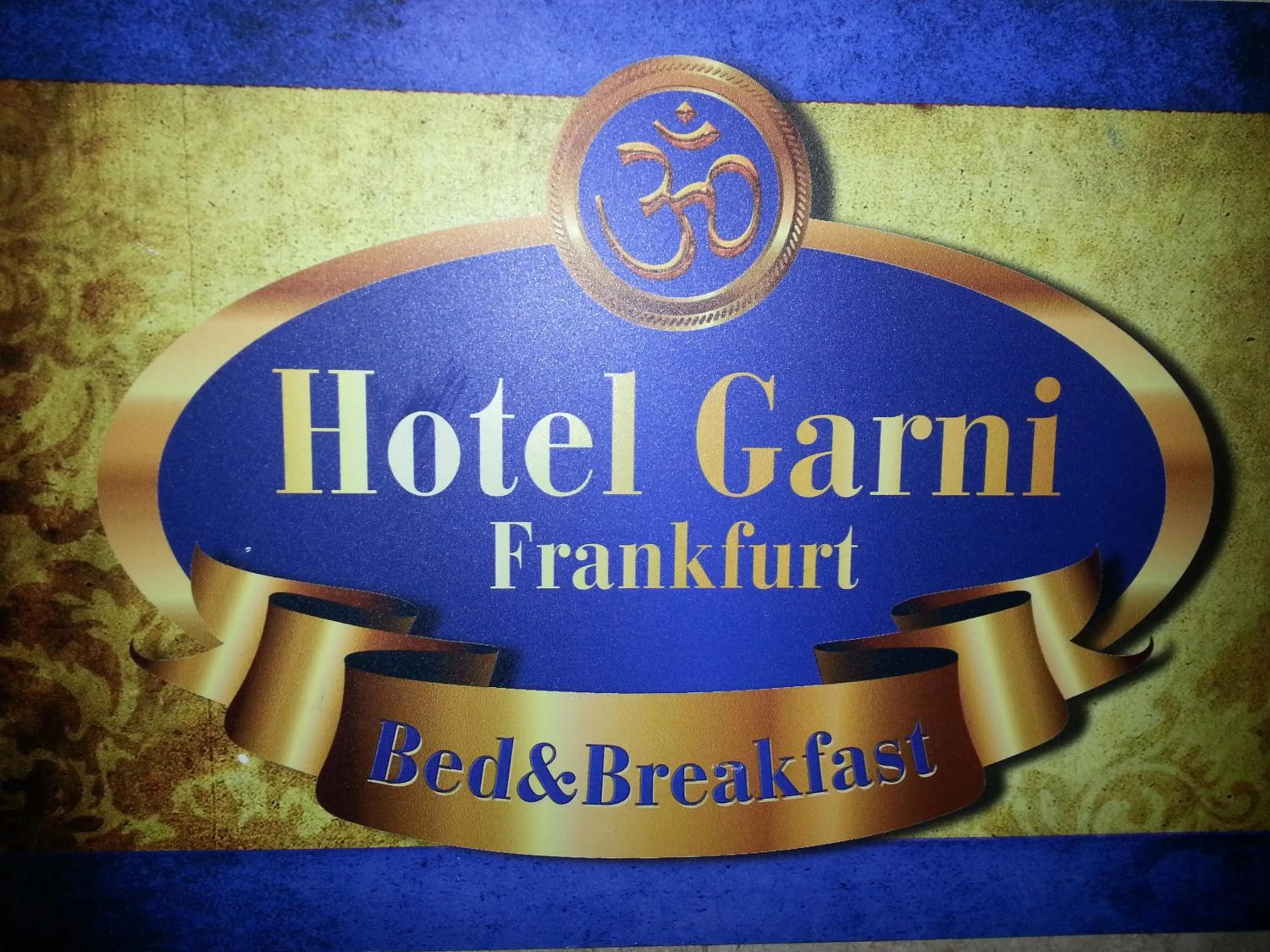 Logo/Certificate/Sign in Hotelgarni Frankfurt