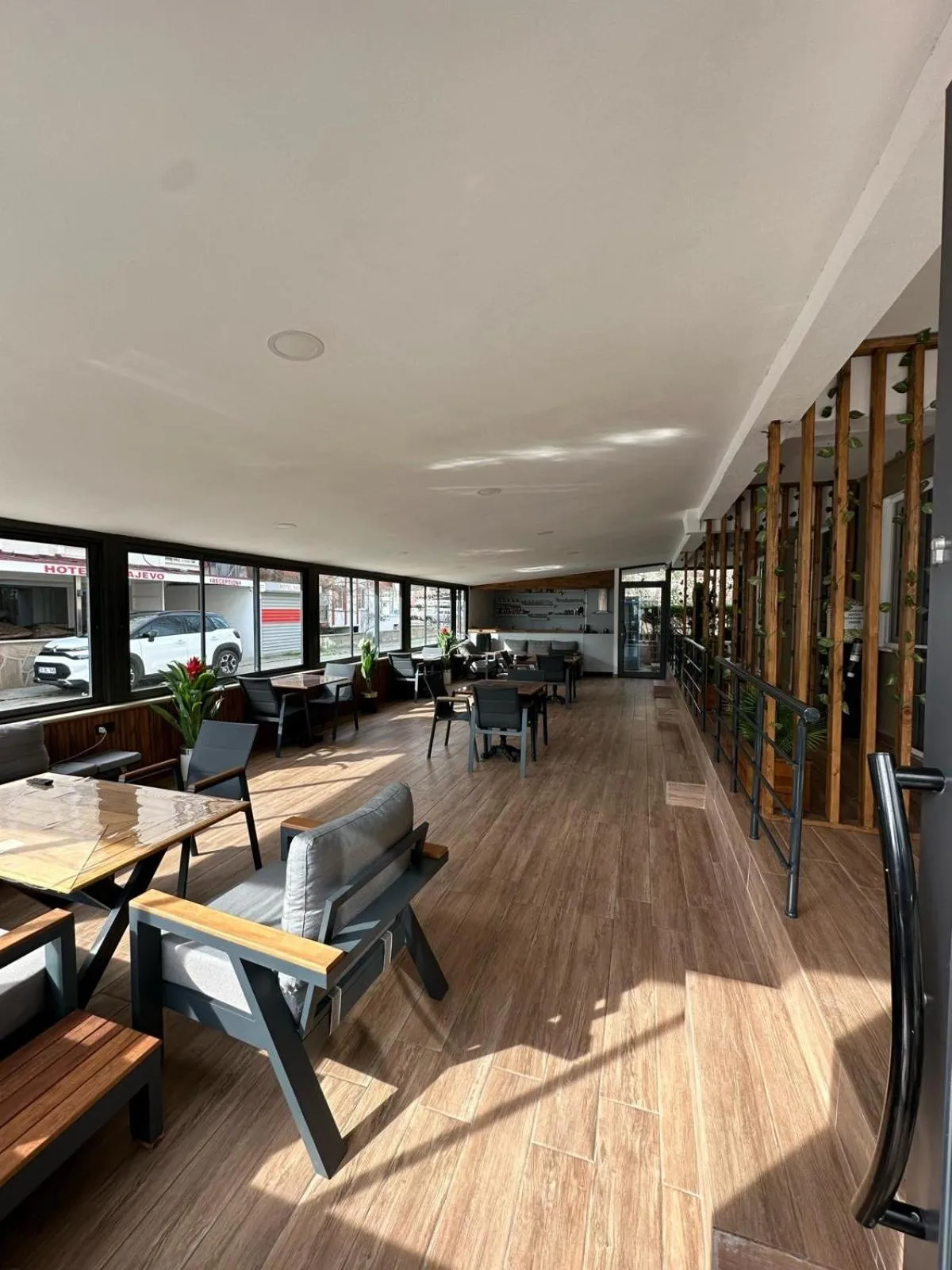 Seating area in Yade Apart Pension