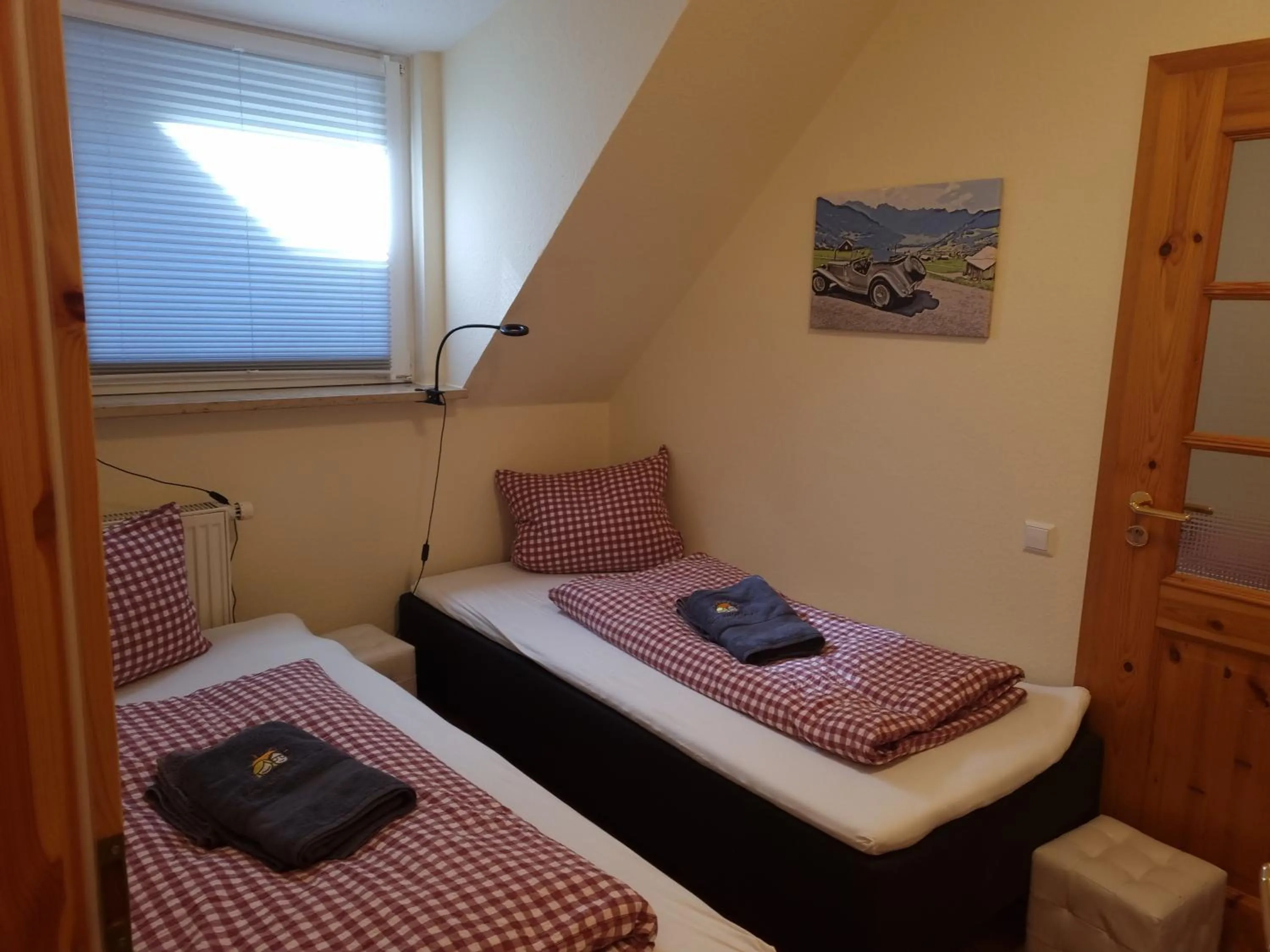 Bed in Ankes Wohlfühlpension