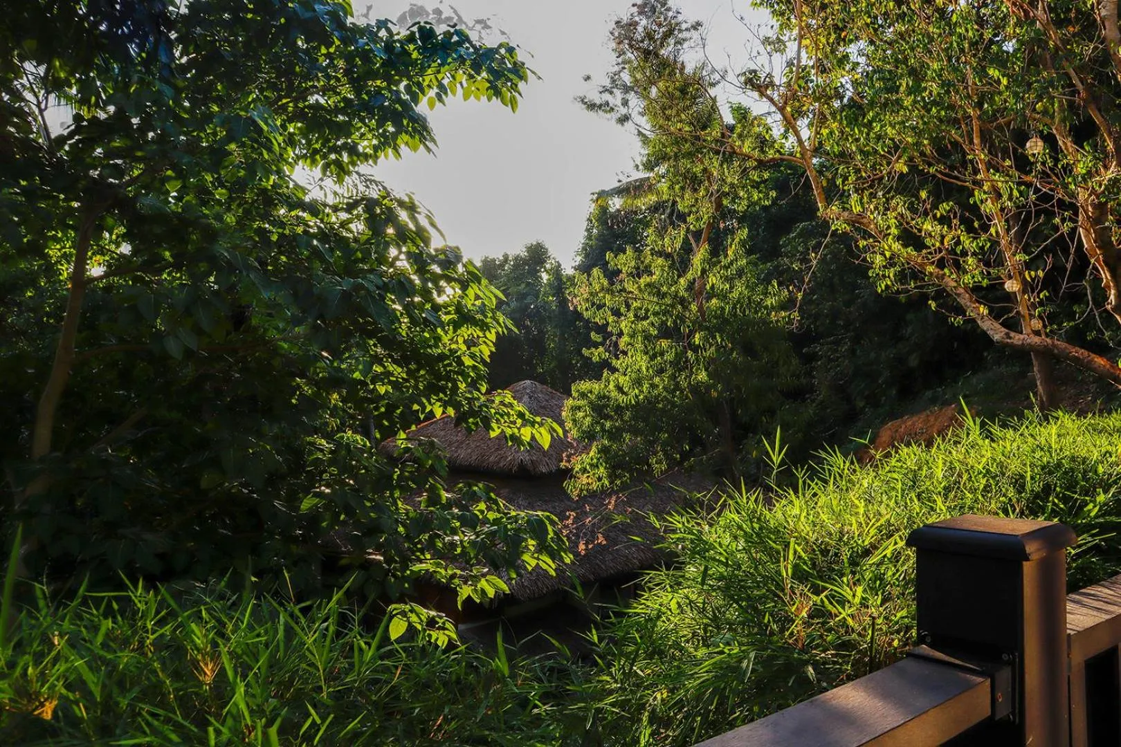 Garden view in Lihim Resorts