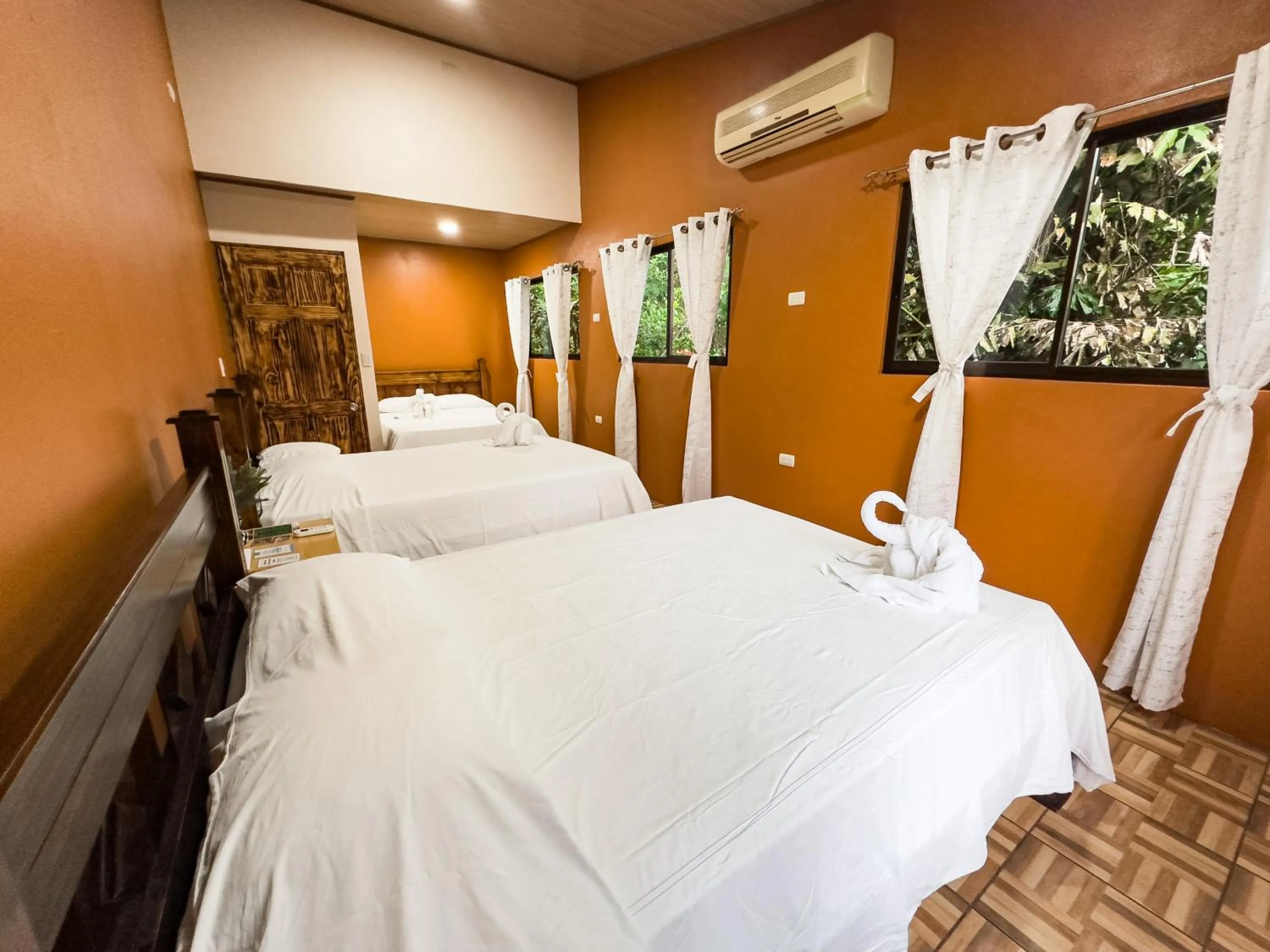 Bed in Cabañas Río Escondido en La Fortuna