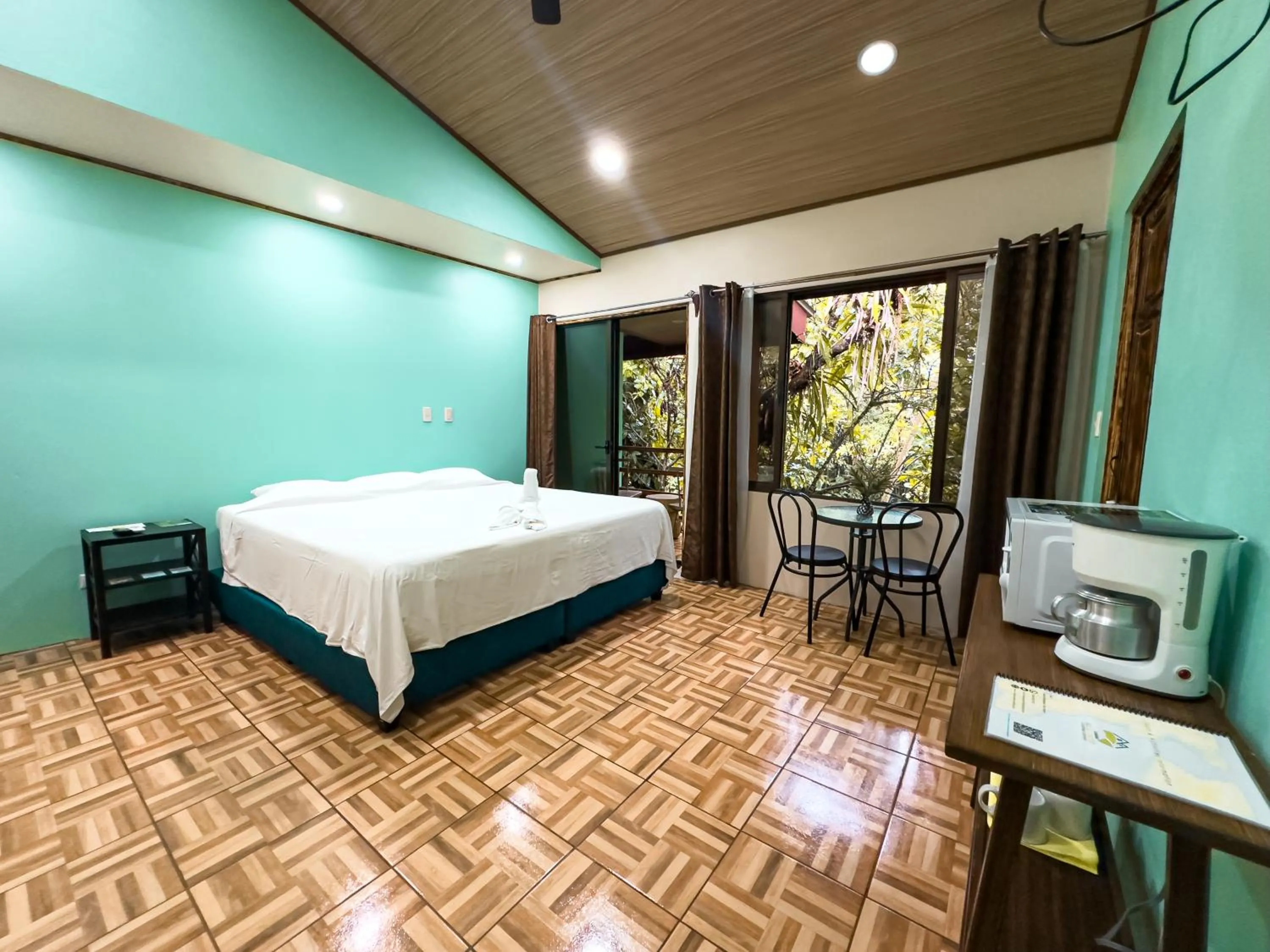 Bed in Cabañas Río Escondido en La Fortuna