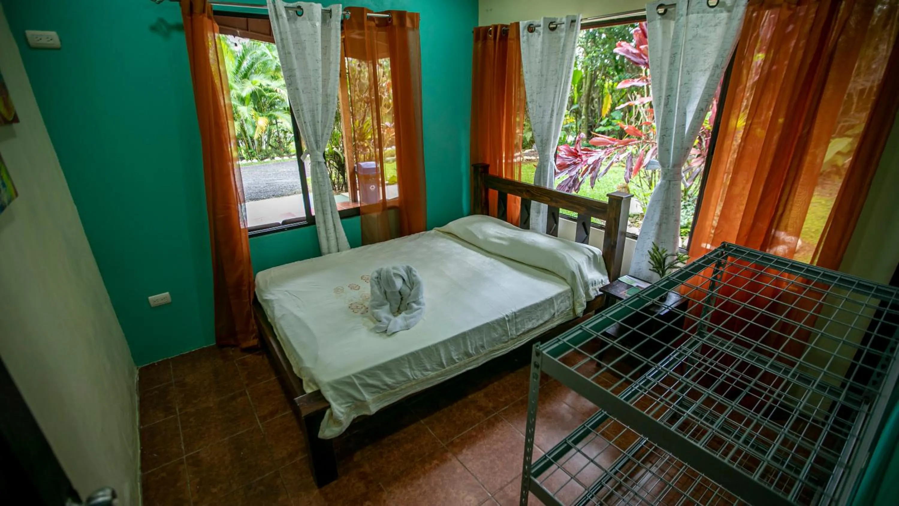 Bed in Cabañas Río Escondido en La Fortuna