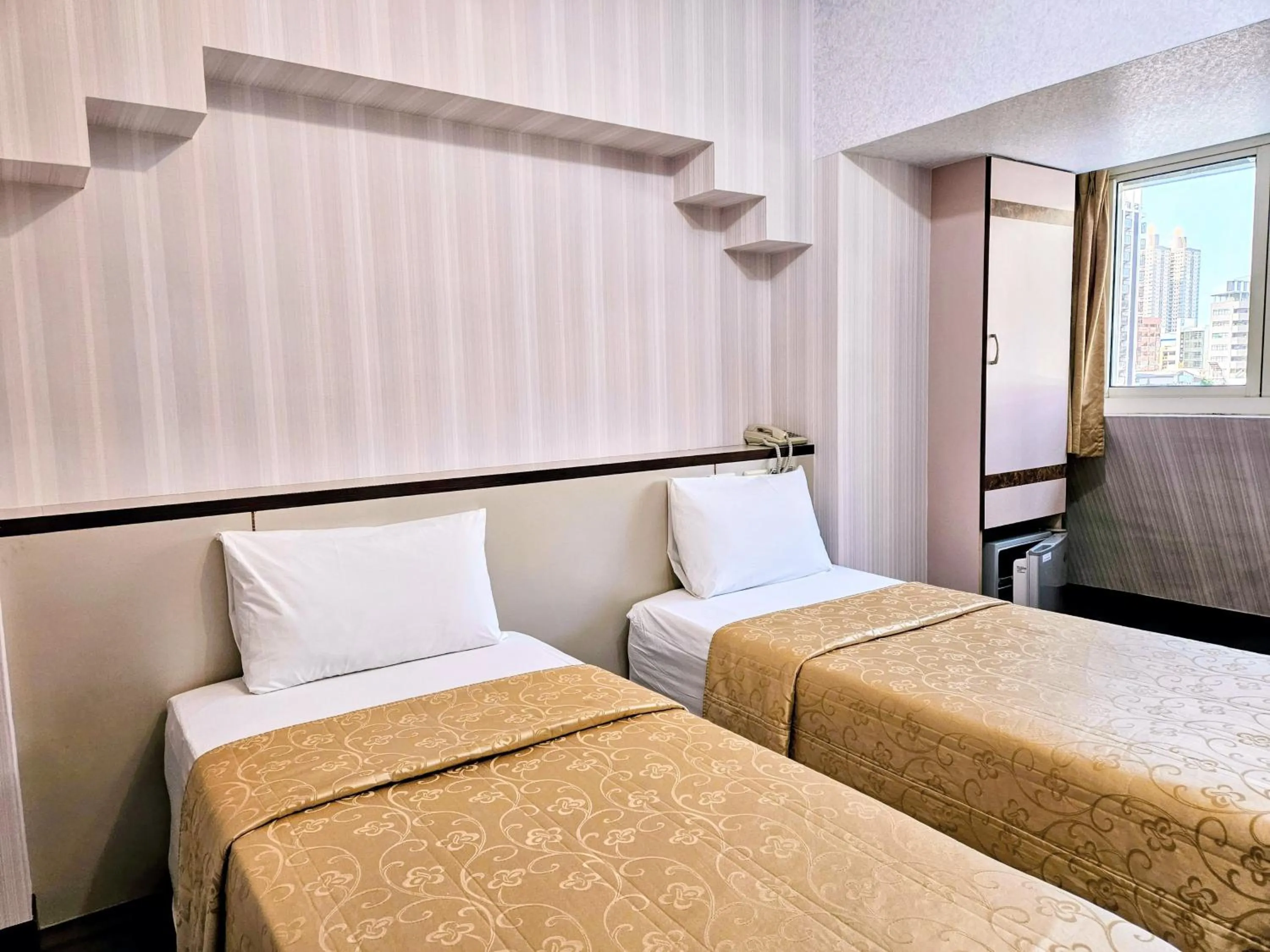 Bed in Hotel South Sea