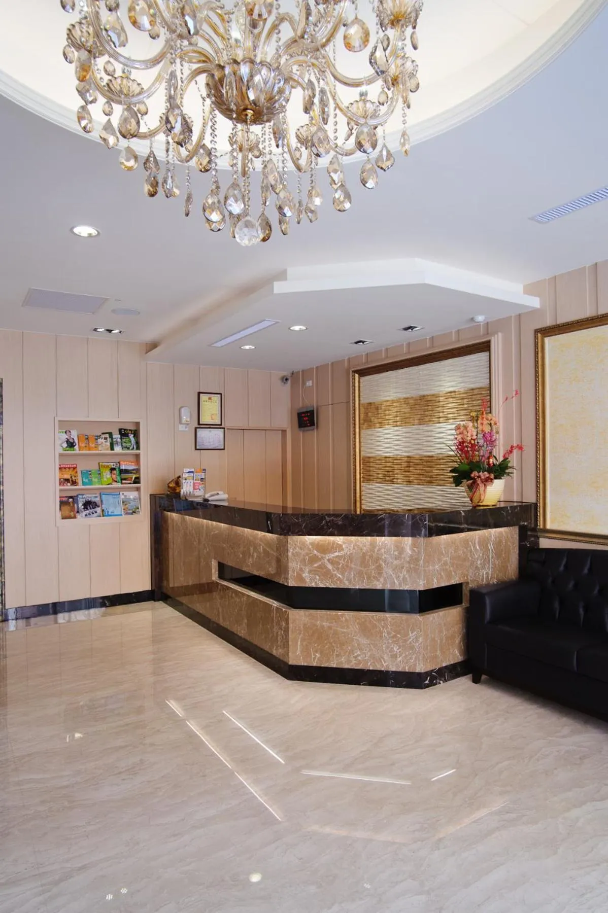 Lobby or reception in Hotel South Sea