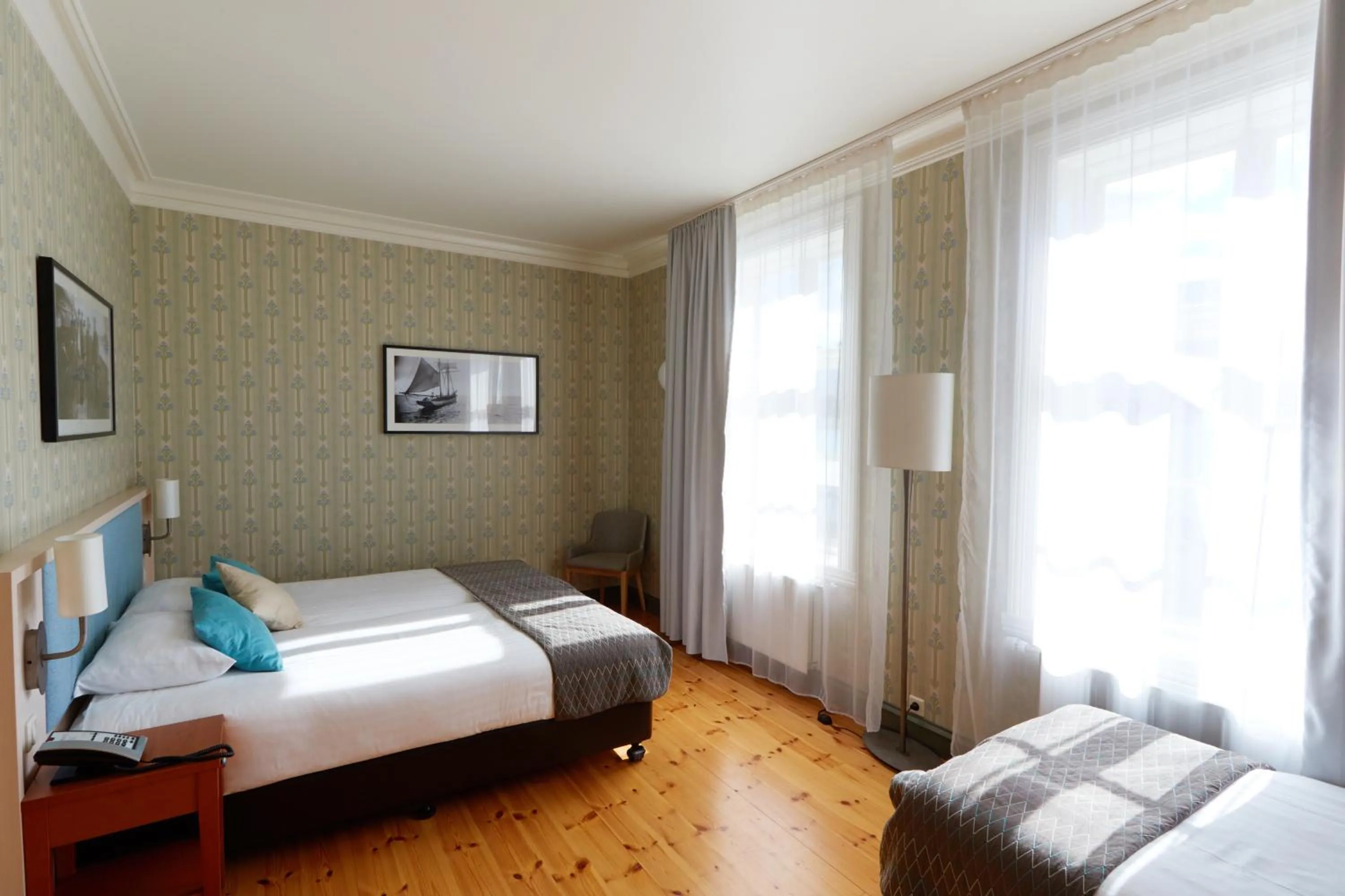 Bed in Fosshotel Eastfjords