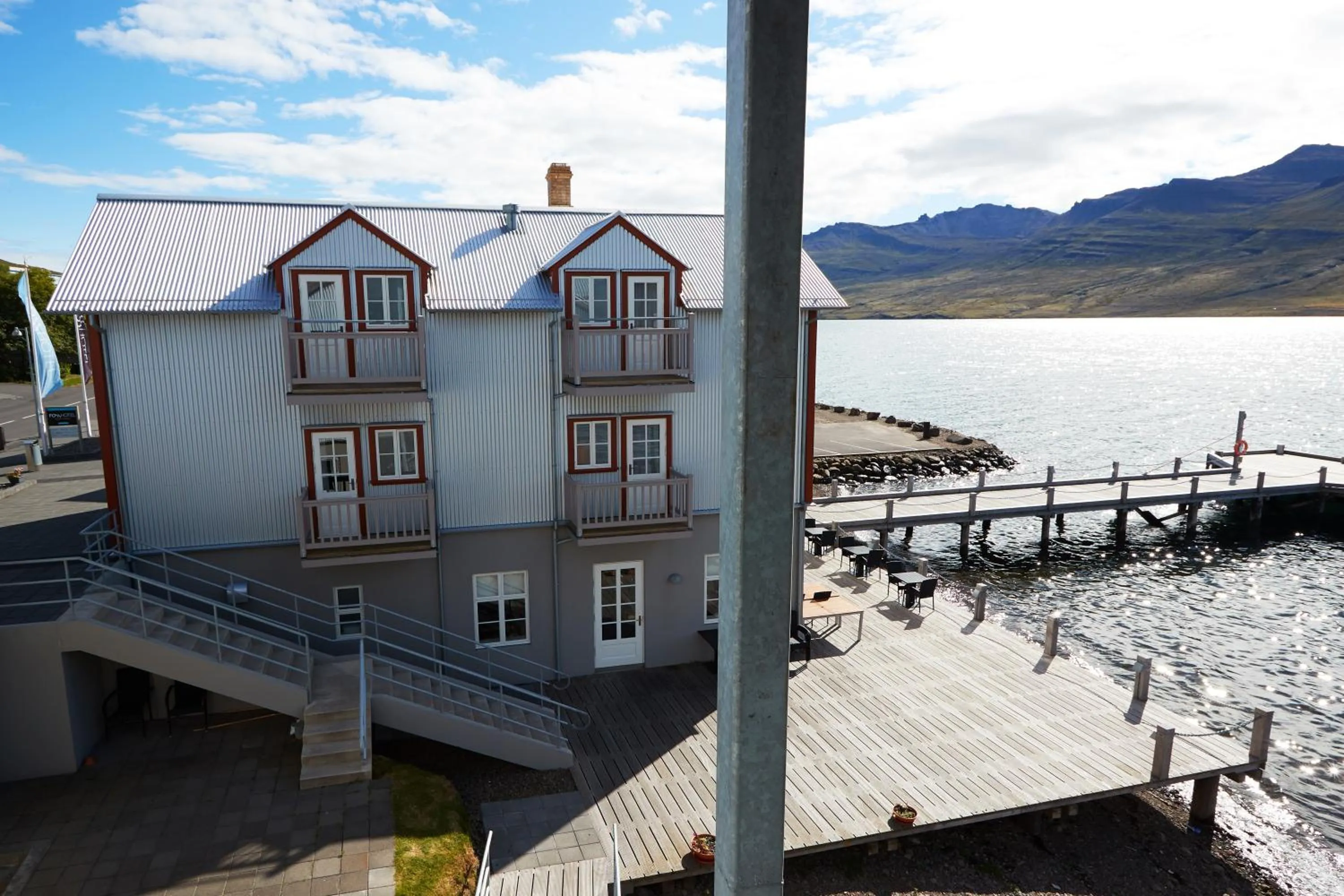Facade/entrance in Fosshotel Eastfjords