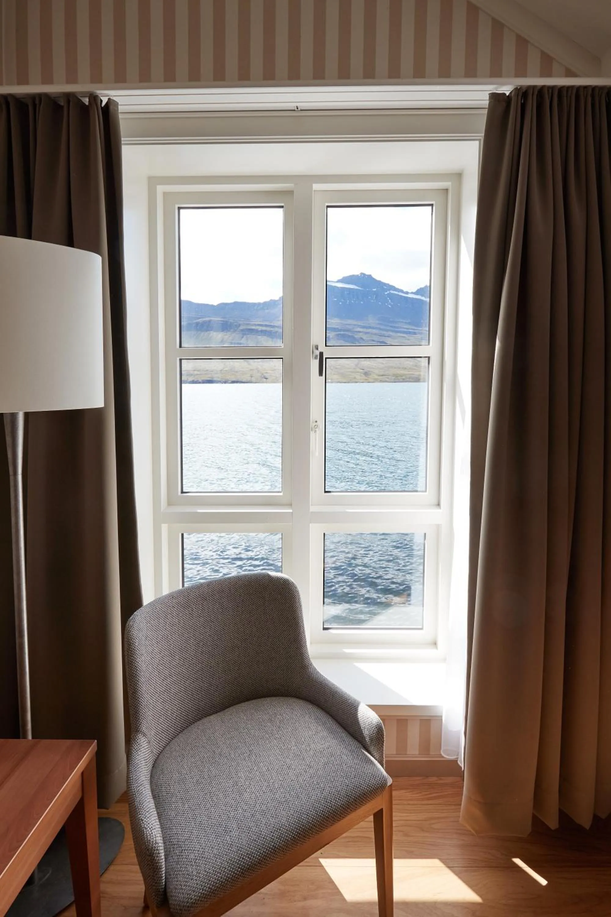 Sea view in Fosshotel Eastfjords