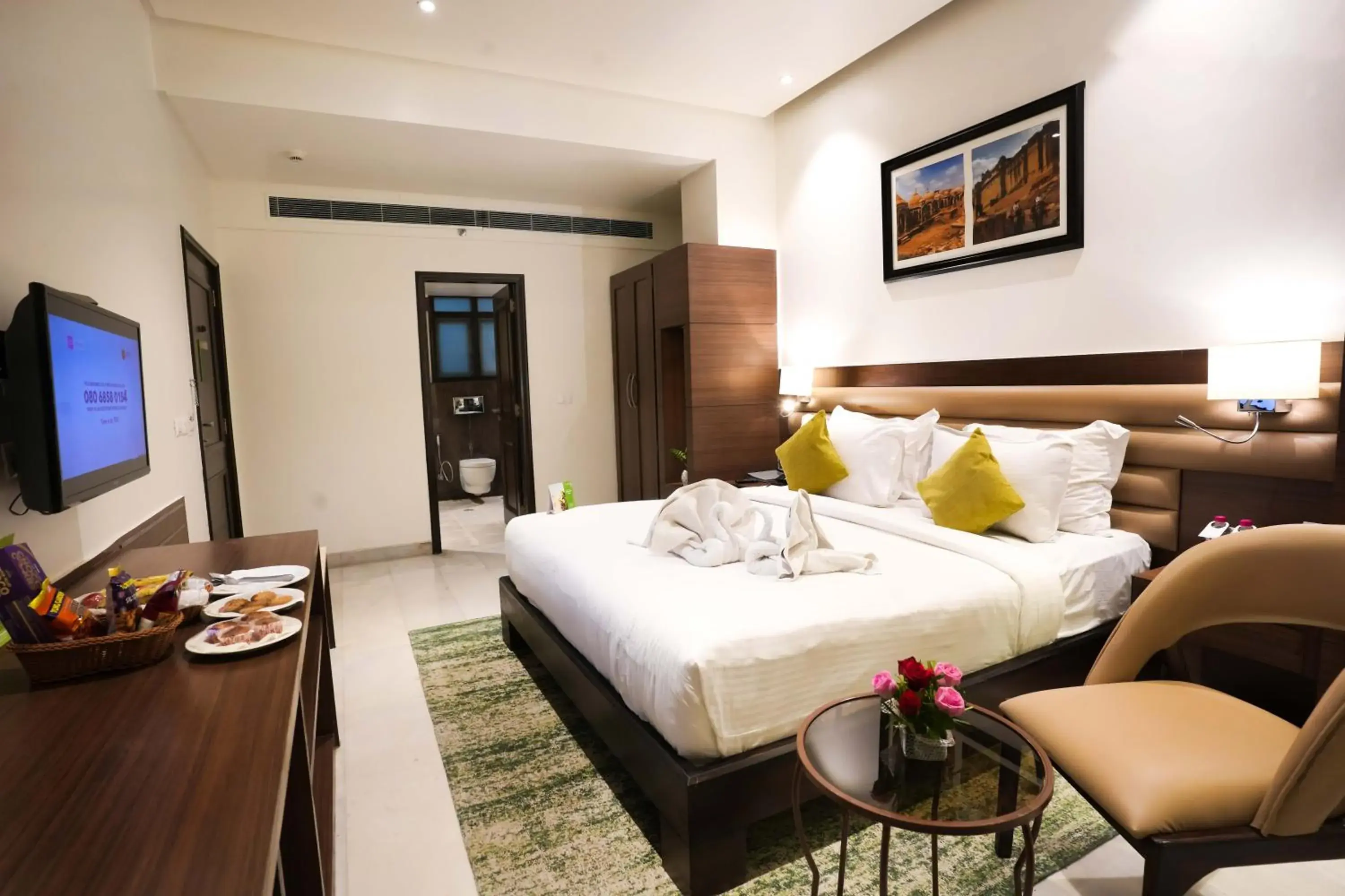 Double Room in Leisure Inn Grand Chanakya Double Room in Leisure Inn Grand Chanakya