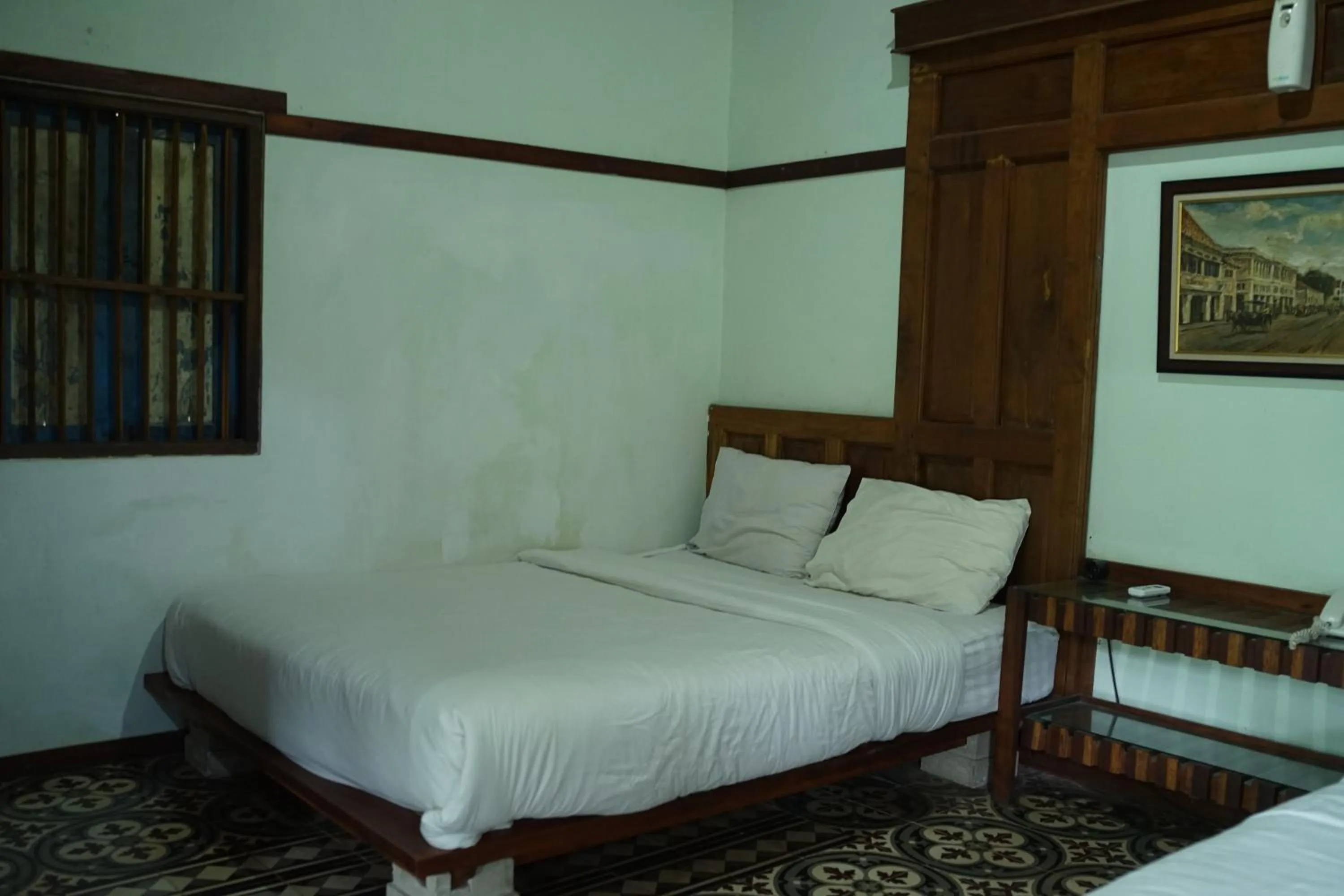 Bed in Tirta Arsanta Hot Springs & Villa