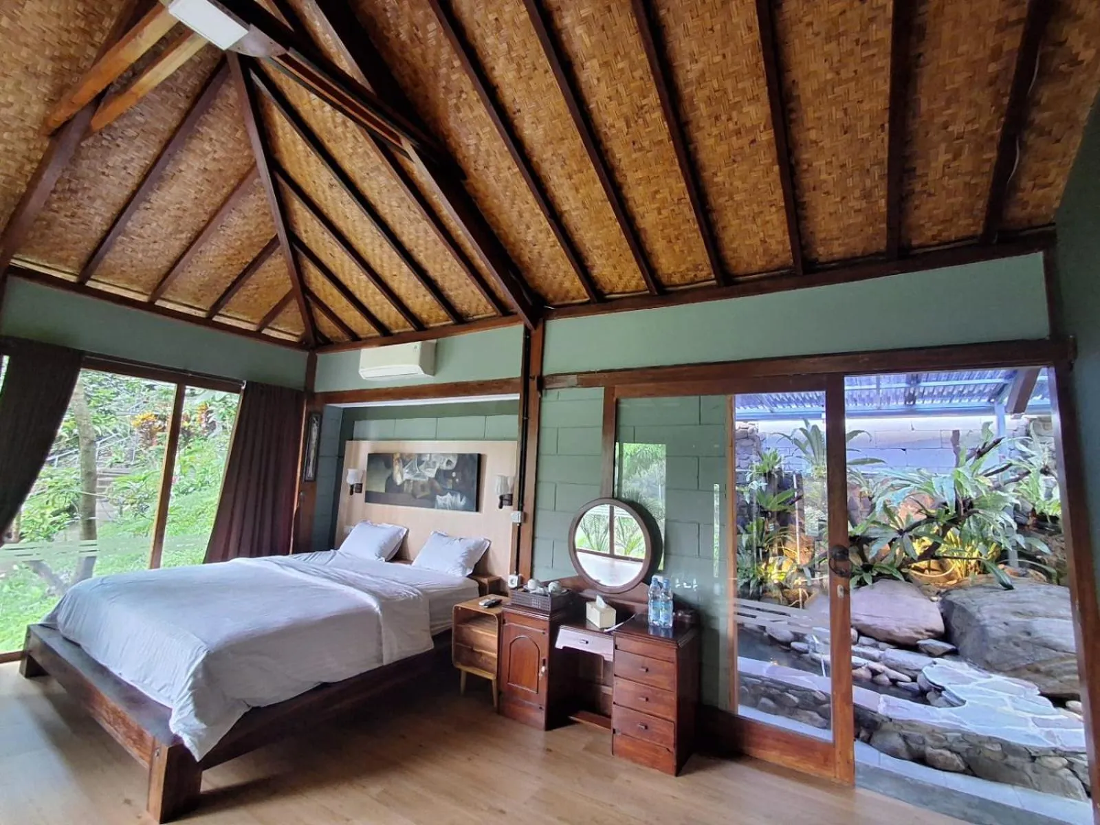 Bedroom, Bed in Tirta Arsanta Hot Springs & Villa
